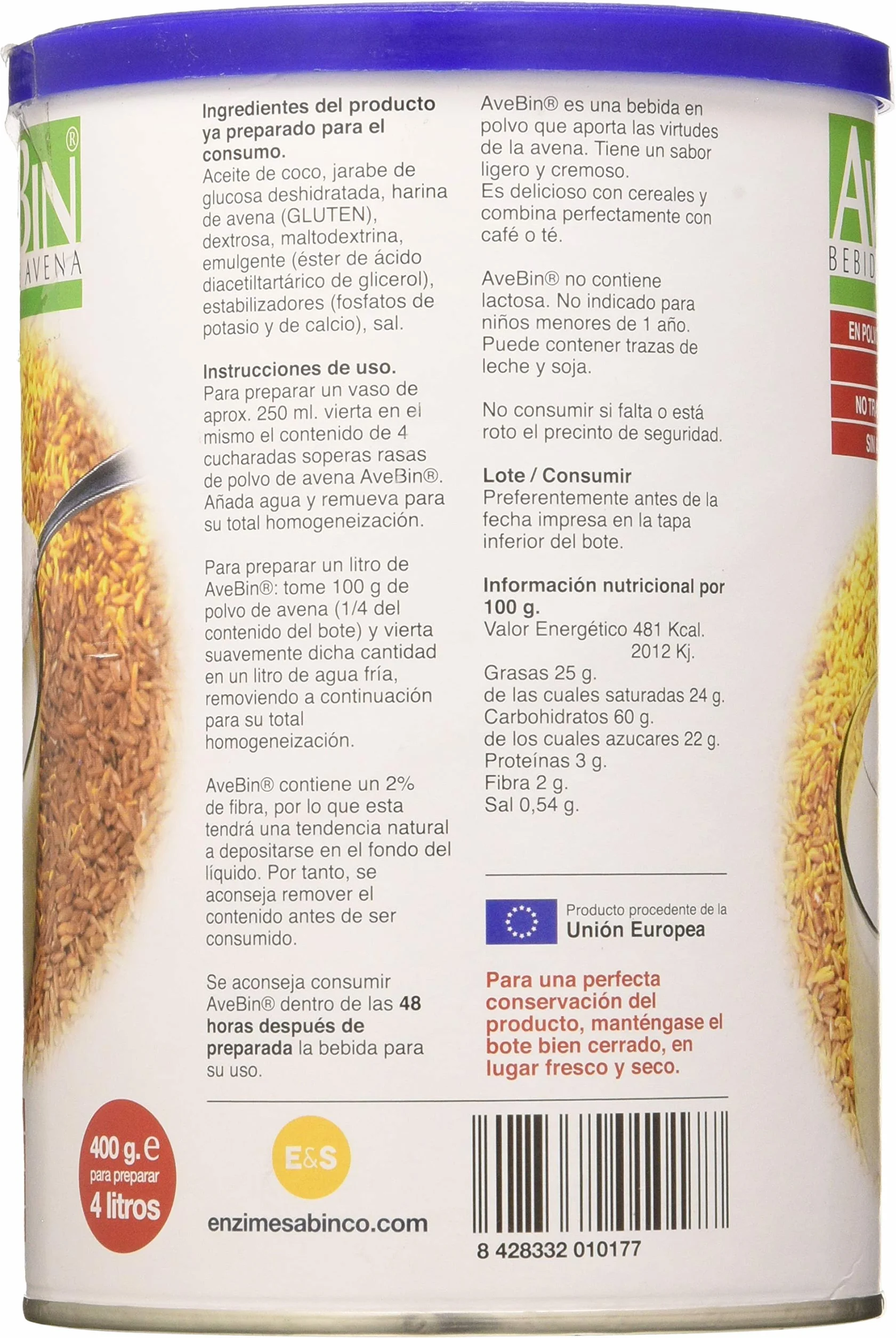 AVEBIN 400 gr (SAB801)