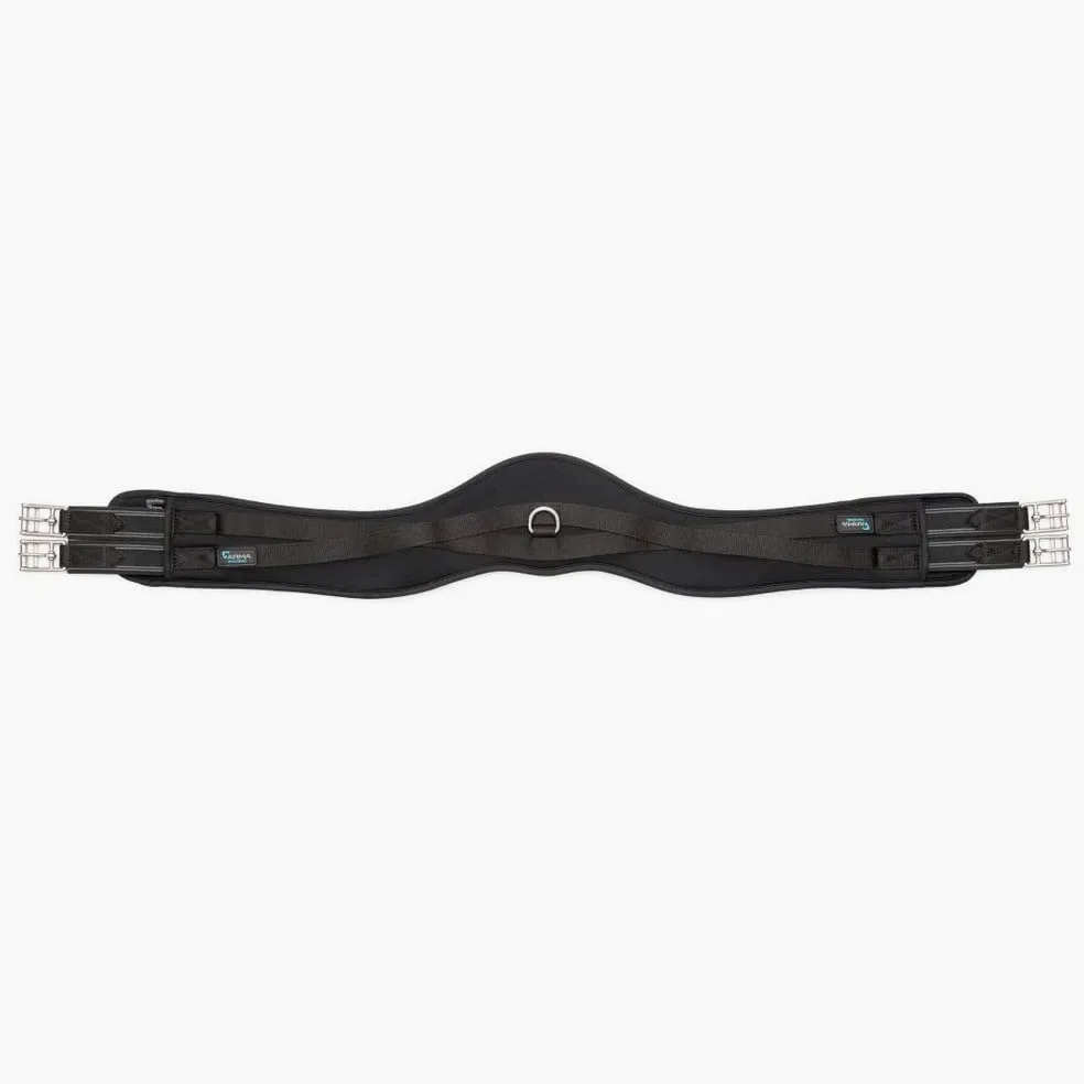 Shires ARMA - Cincha anatómica de espuma viscoelástica (42 pulgadas), color negro
