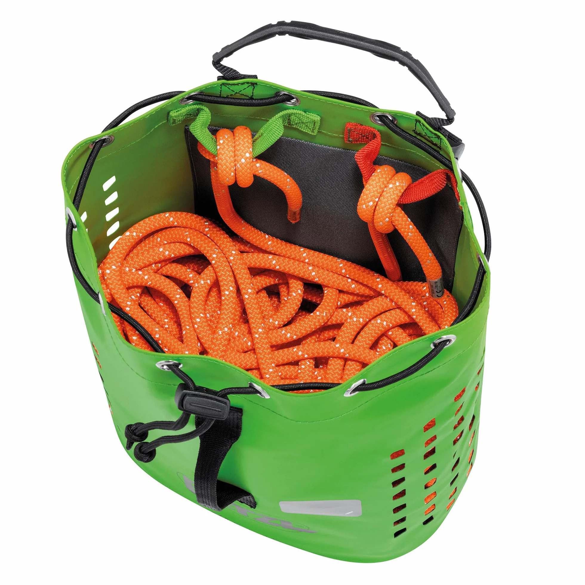 Petzl Yara Club 15 Bolsa Soporte Torrentismo 15L Negro Verde