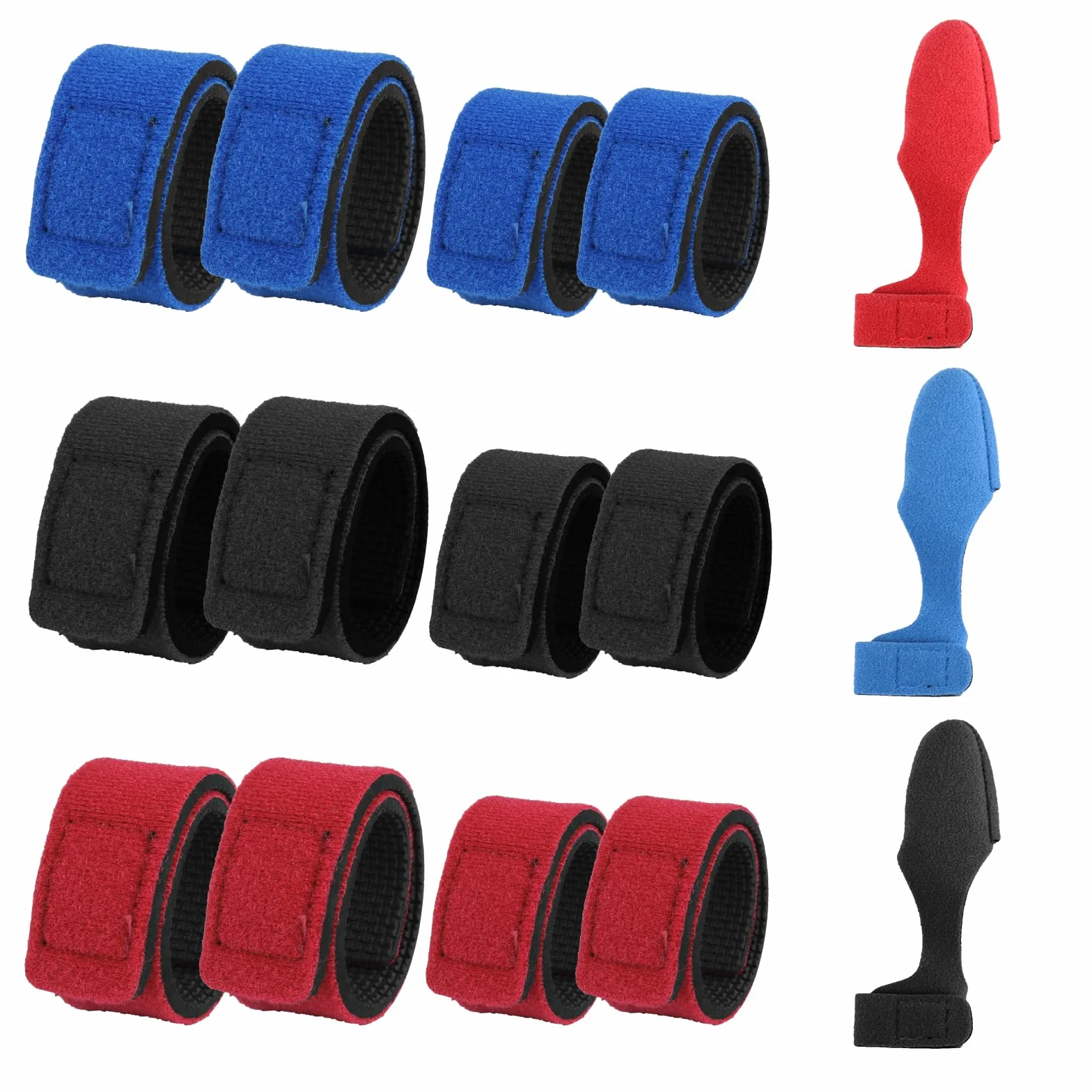 Correas Elásticas para Cañas de Pesca – Cinturón Ajustable con Velcro para Spinning, Surfcasting, Pesca en Mar y Río