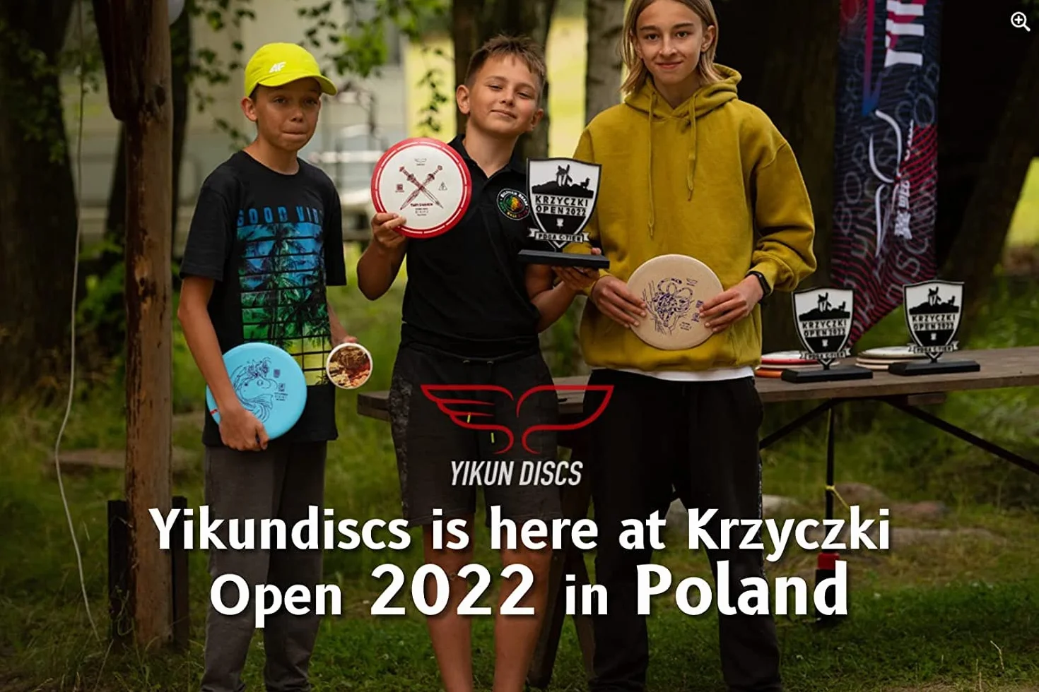 YIKUN Juego de Disc Golf