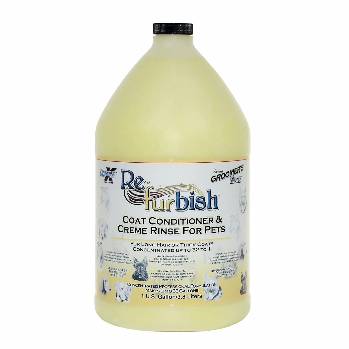 Double K Doble K Reparar Acondicionador, 3,8 litros