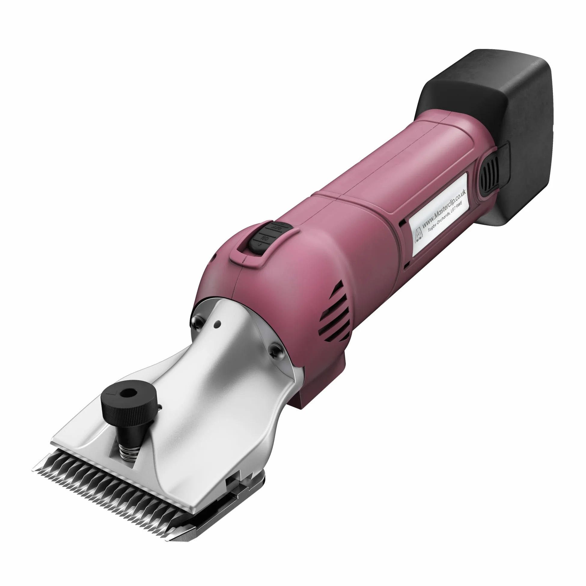 Máquina Masterclip inalámbrica para cortar el pelo de caballo, con 2 baterías