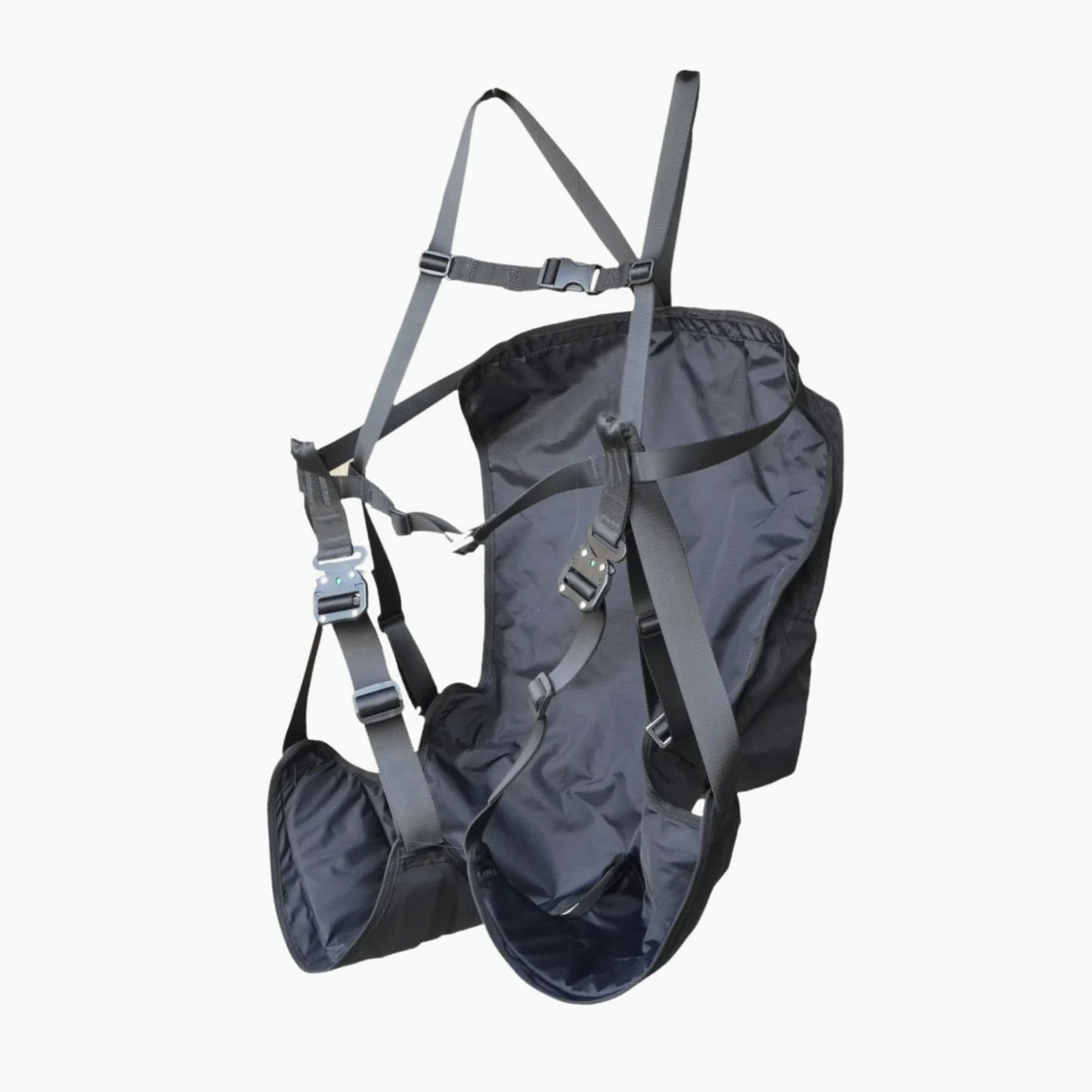Amagogo Bolsa para arnés de Entrenamiento de Parapente Cómoda Portátil Fácil instalación Asiento de Repuesto Estable para manejo en Tierra de Parapente, Negro