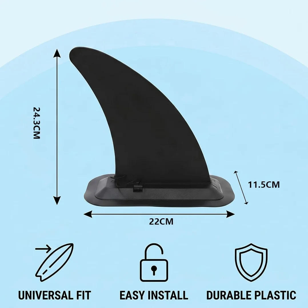 Universal Removable Surfboard Fin, Reforzado Quilla Surf Accesorios para Longboard Paddle Board Inflable