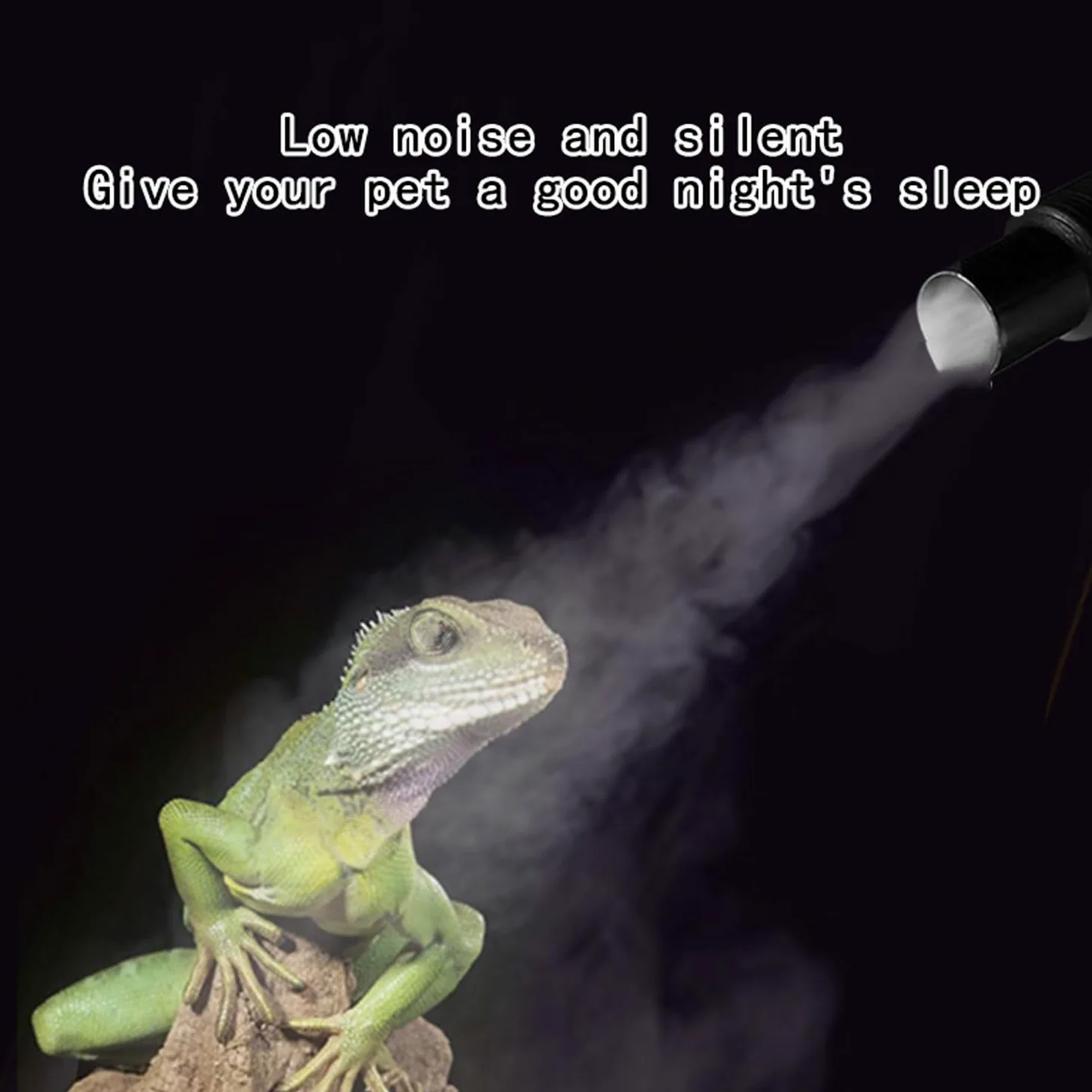 Humidificadores Para Reptiles De 3L, Humidificador De Doble Pulverización De Gran Diámetro Ajustable De 3 Velocidades, Sistema De Nebulización Para Terrarios, Protección Contra La Escasez De Agua