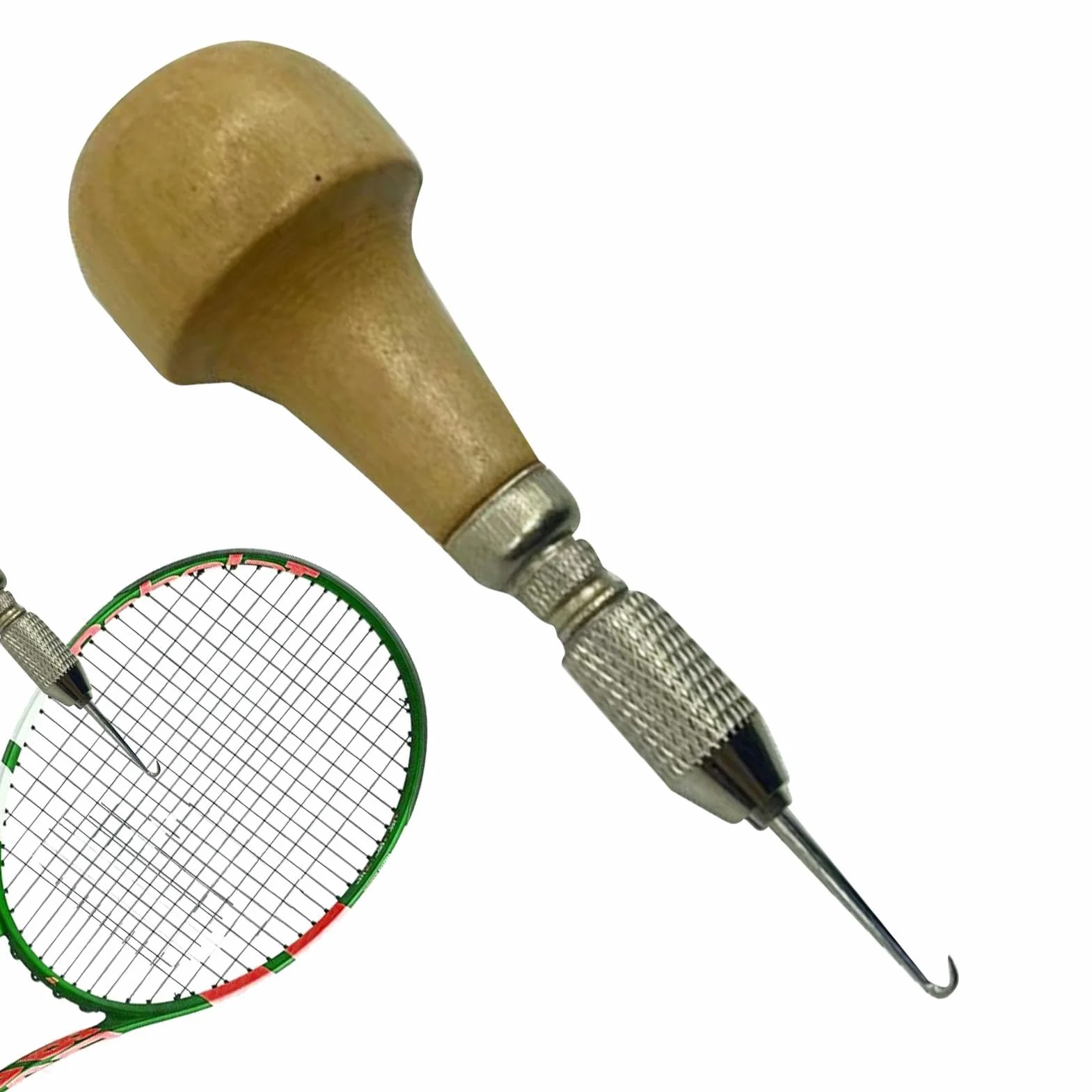 Herramienta para encordar Raquetas de Tenis, Squash y Bádminton, Extractor de Cuerdas de Bricolaje