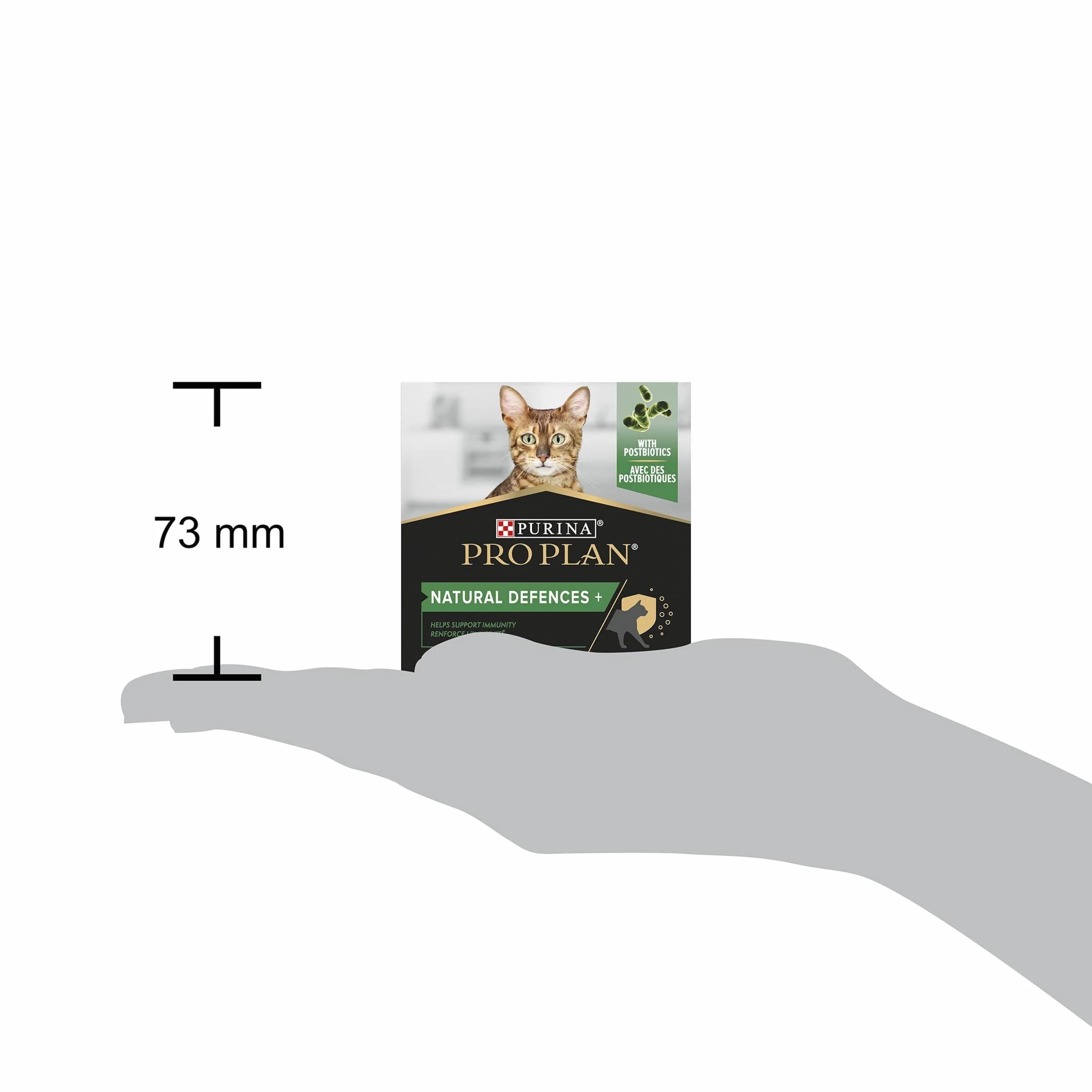 Purina Pro Plan Suplemento Gato Anticuerpos, sistema inmunológico, salud, probiótico, Defensas naturales 60g