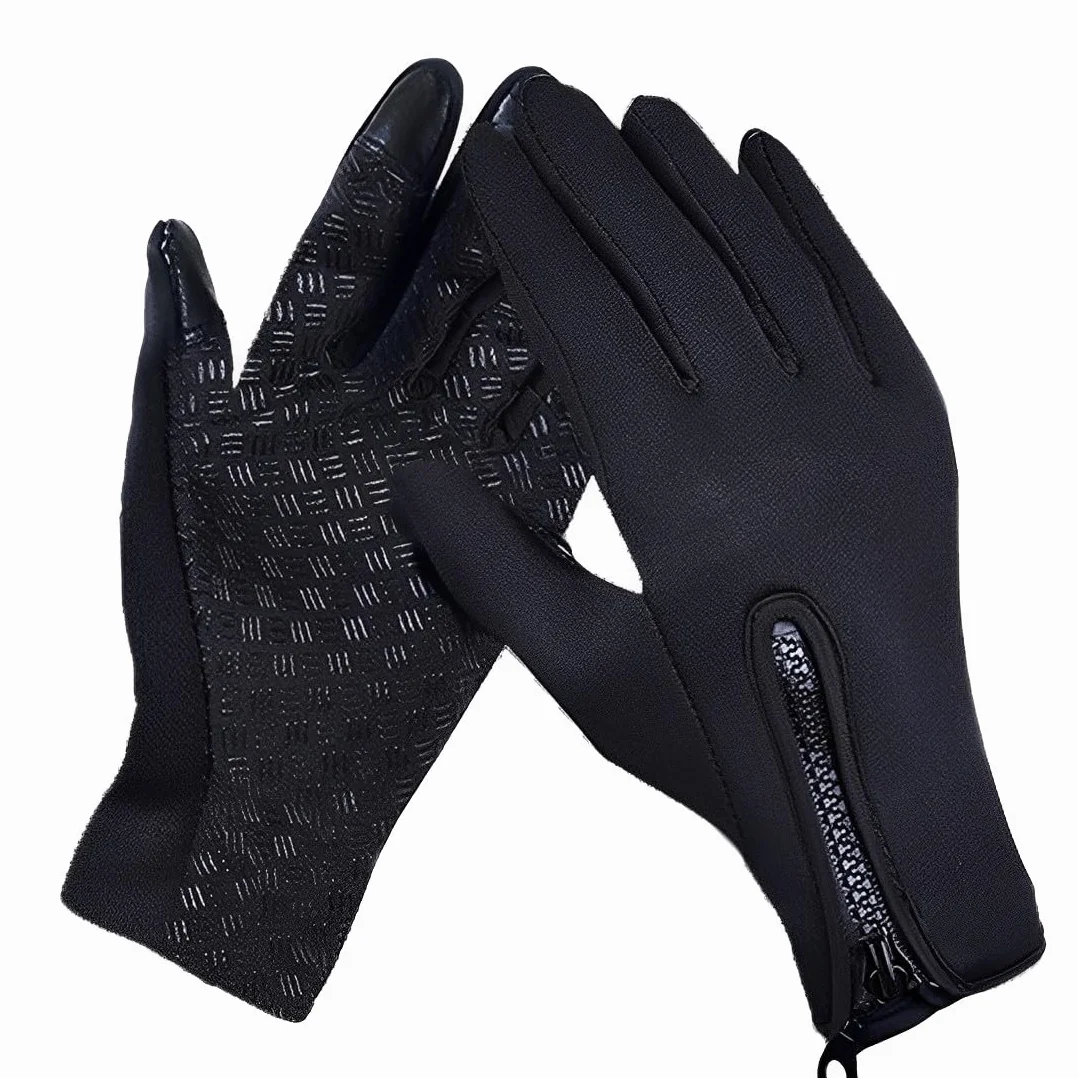 Guantes de Equitación de Mujer de Cuero Sintético