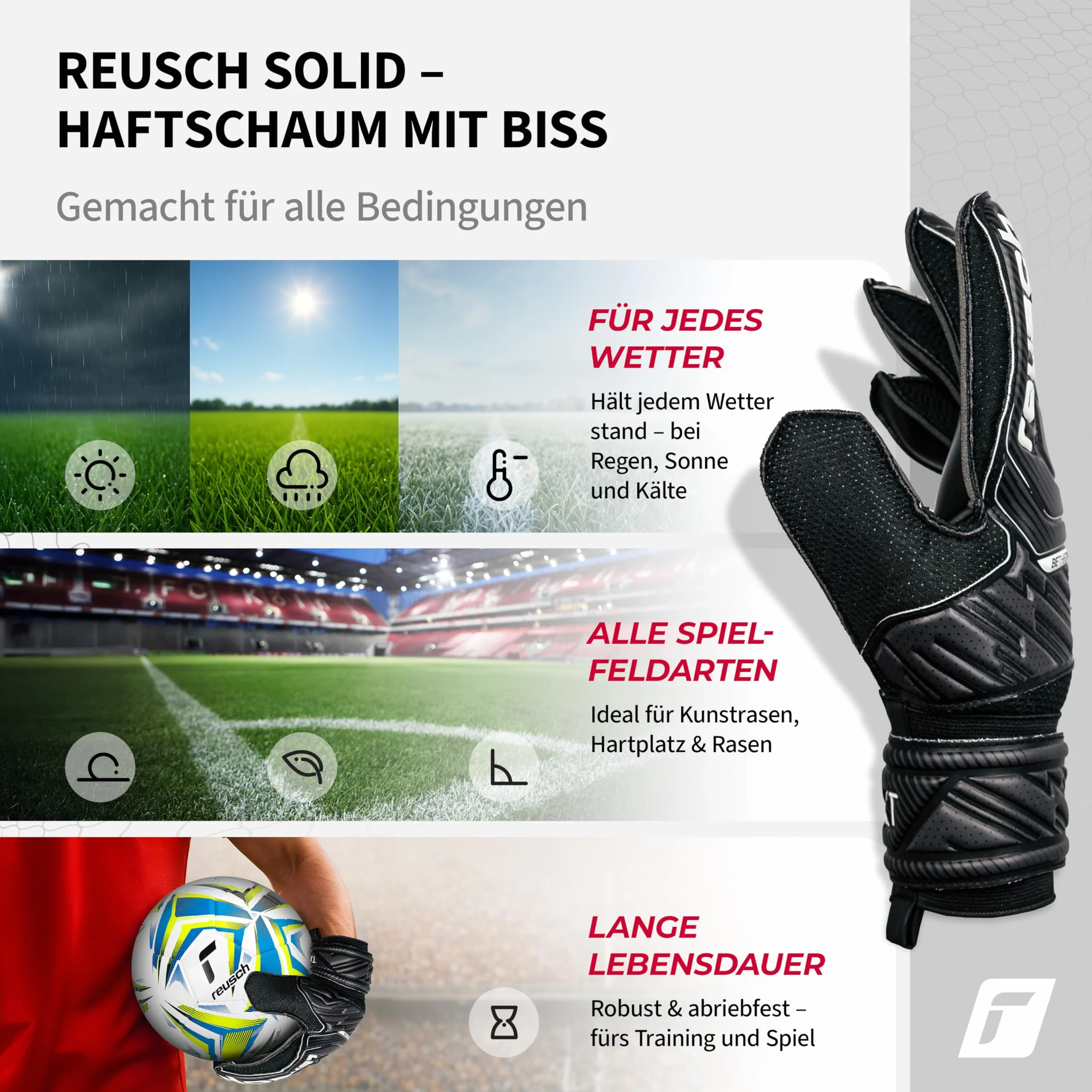 Reusch Attrakt Solid