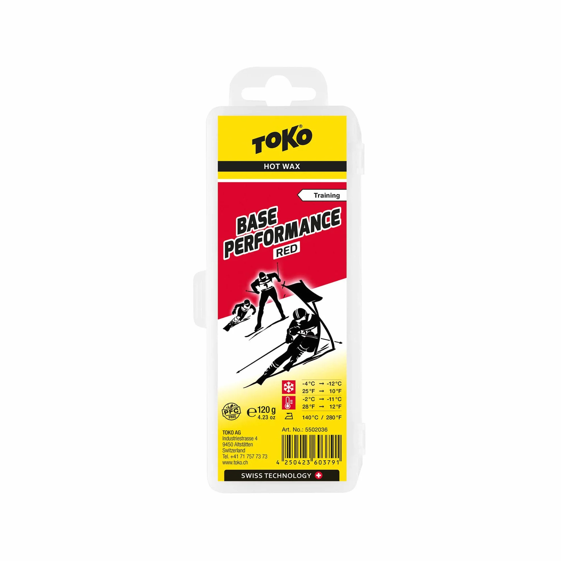 TOKO Base Performance Wachs Red