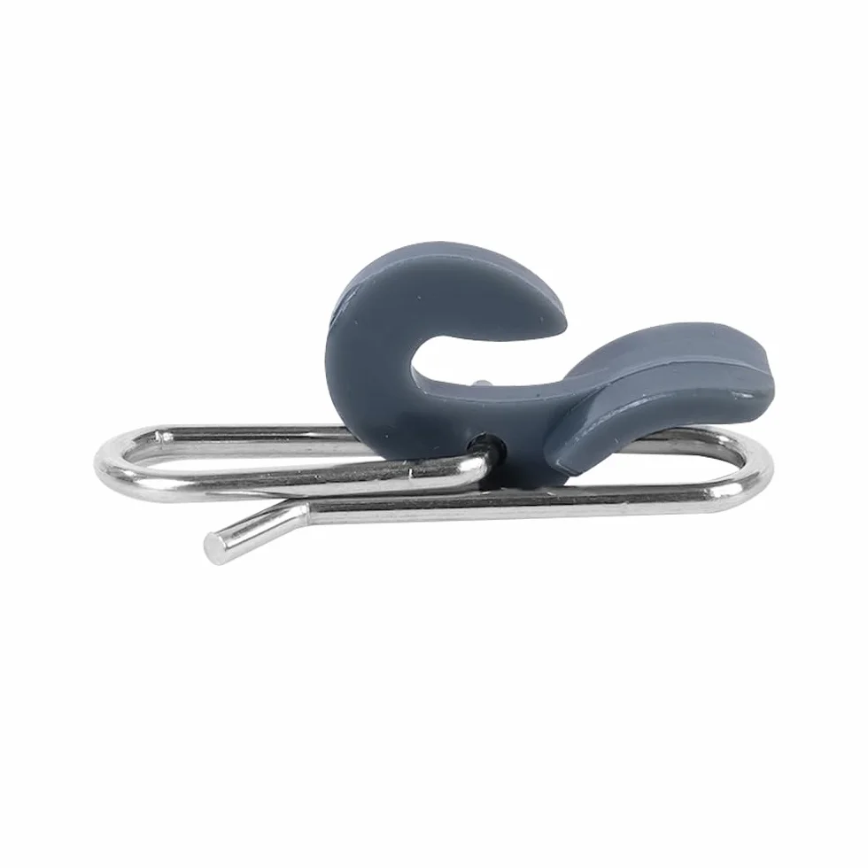 Clips de Impacto para Pesca de Acero Inoxidable, 50 Piezas para Agua Dulce y Salada