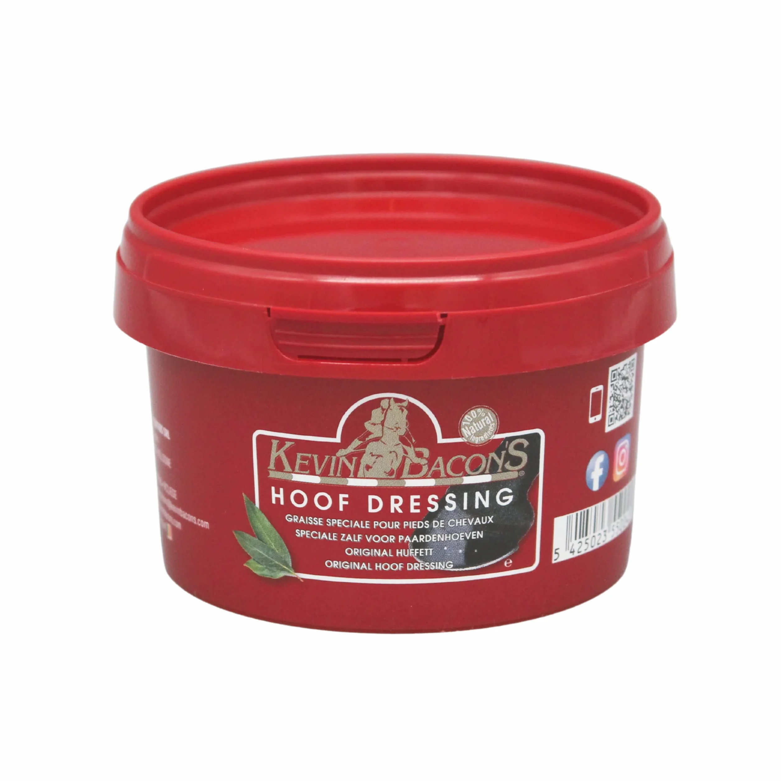 Kevin Bacon's Hoof Dressing Original | 250 ml | Producto de cuidado para cascos de caballo | Puede ayudar a mejorar la propiedad de los pezuñones | Con ungüento de laurel y grasas animales