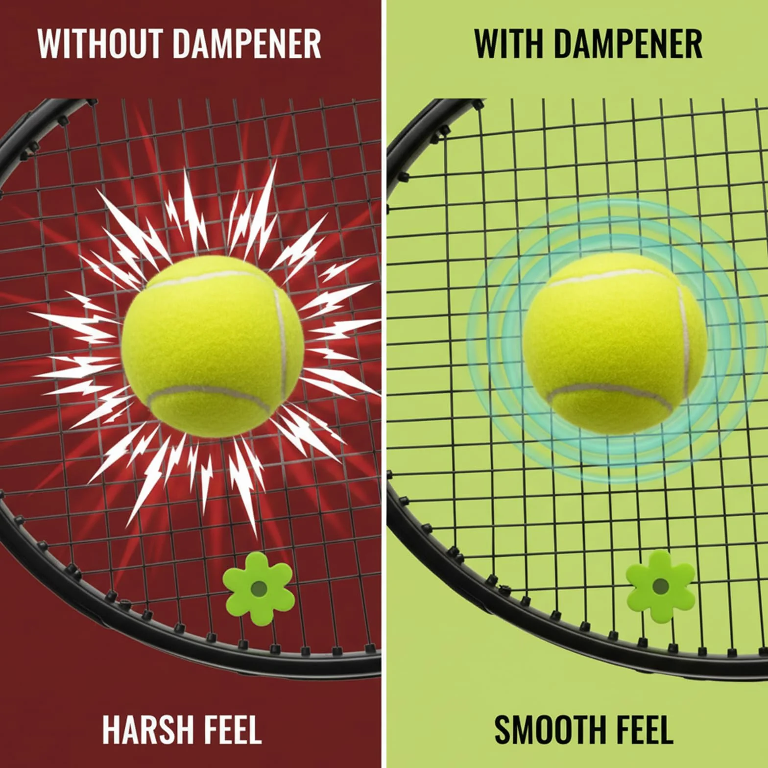 Amortiguadores para Raqueta de Tenis Paquete de 8