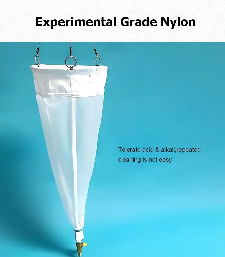 Red para Peces de Acuario, Red Recolectora De Plancton con Poste Telescópico De Acero Inoxidable for Malla 13 Y 25