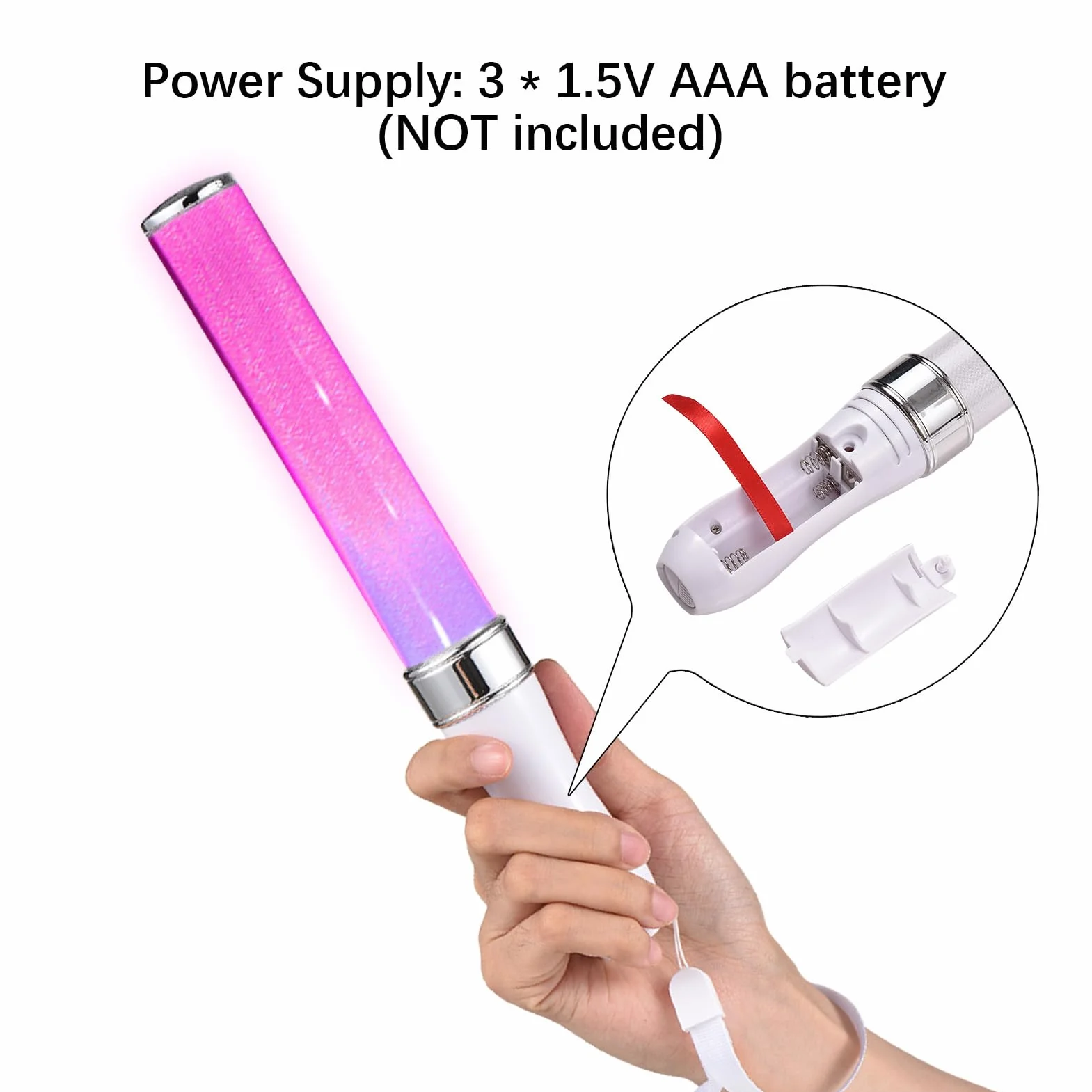 Barras Luminosas de Emergencia Luz LED 15 Colores Cambia de Color para Conciertos