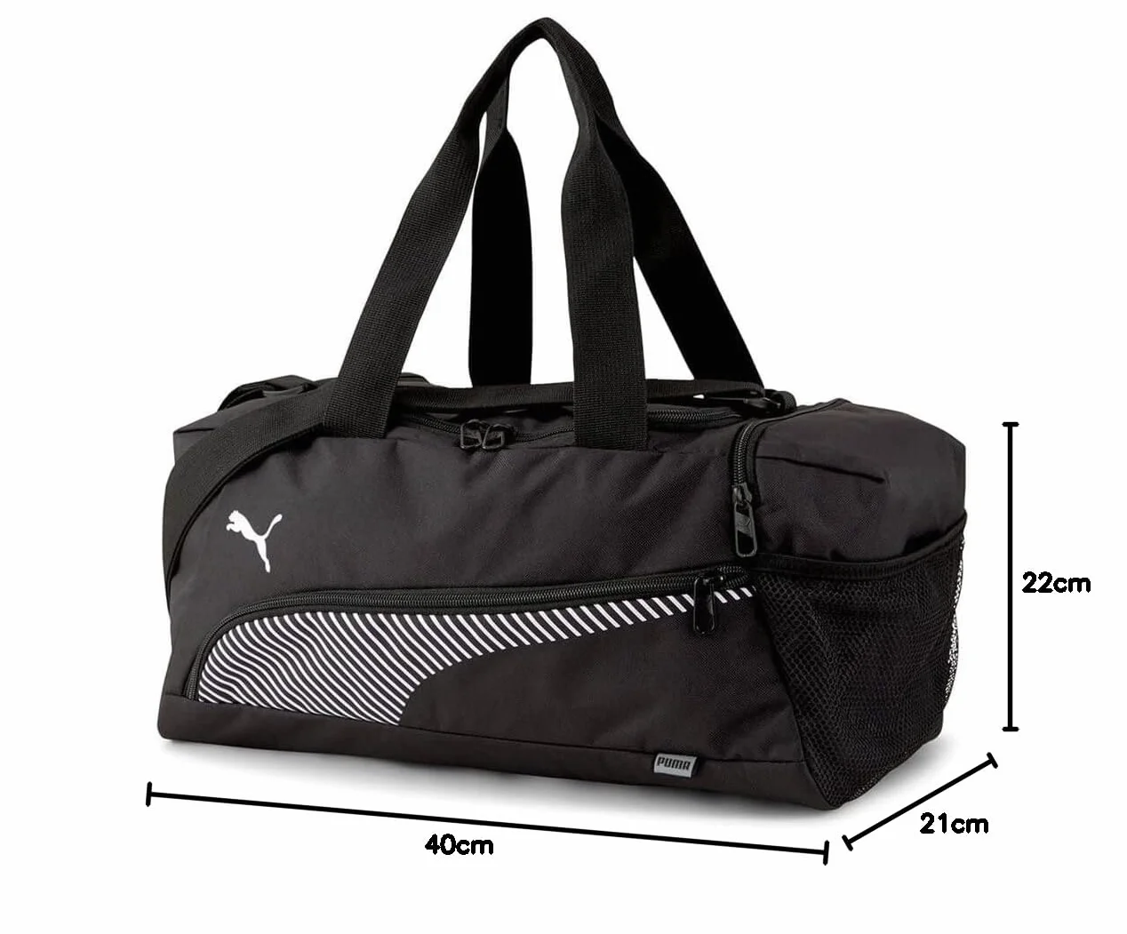 PUMA Fundamentals Sports Bag XS Black 40 x 21 x 22 cm