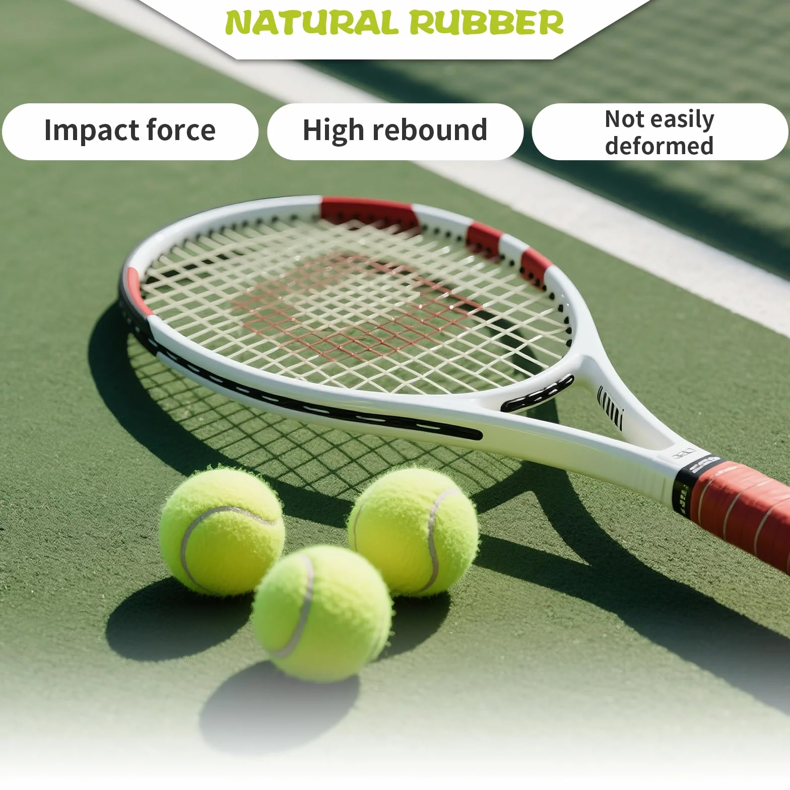 Pelotas de Tenis 12 Piezas para Práctica, Principiantes, Máquinas y Perros