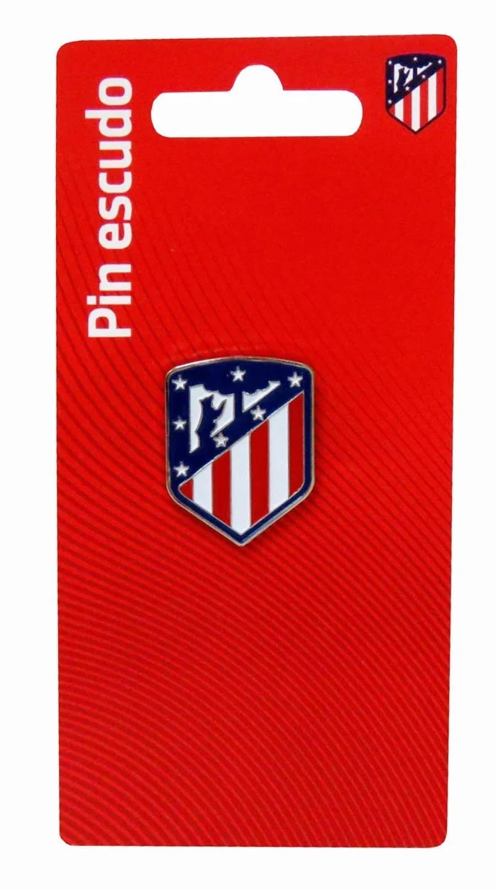 Atletico DE Madrid Pin Escudo Lacado