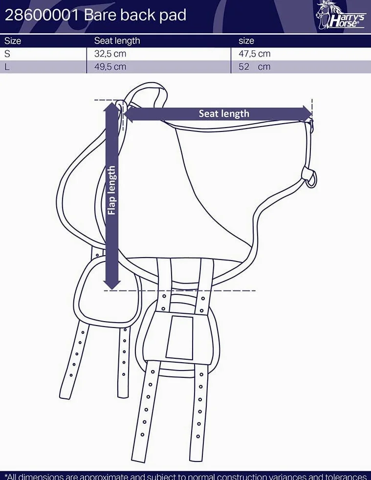 Harry's Horse Almohadilla Trasera Descubierta.