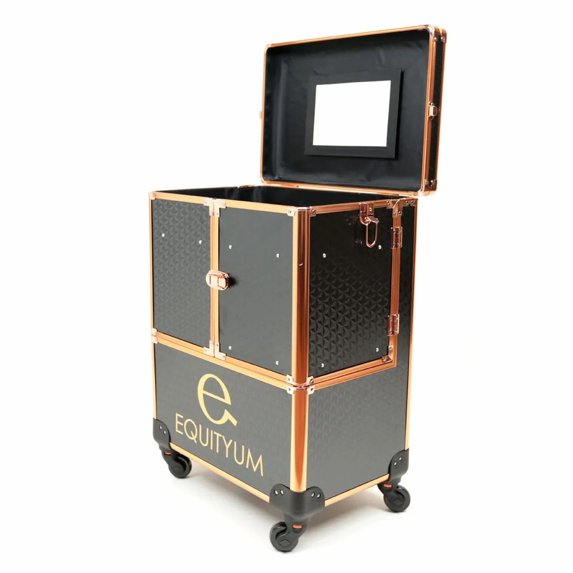 Baúl Shiny Plus con ruedas, elegancia y practicidad en los baúles de equitación, diseño italiano para caballeros y amazonas, soluciones innovadoras de almacenamiento y transporte
