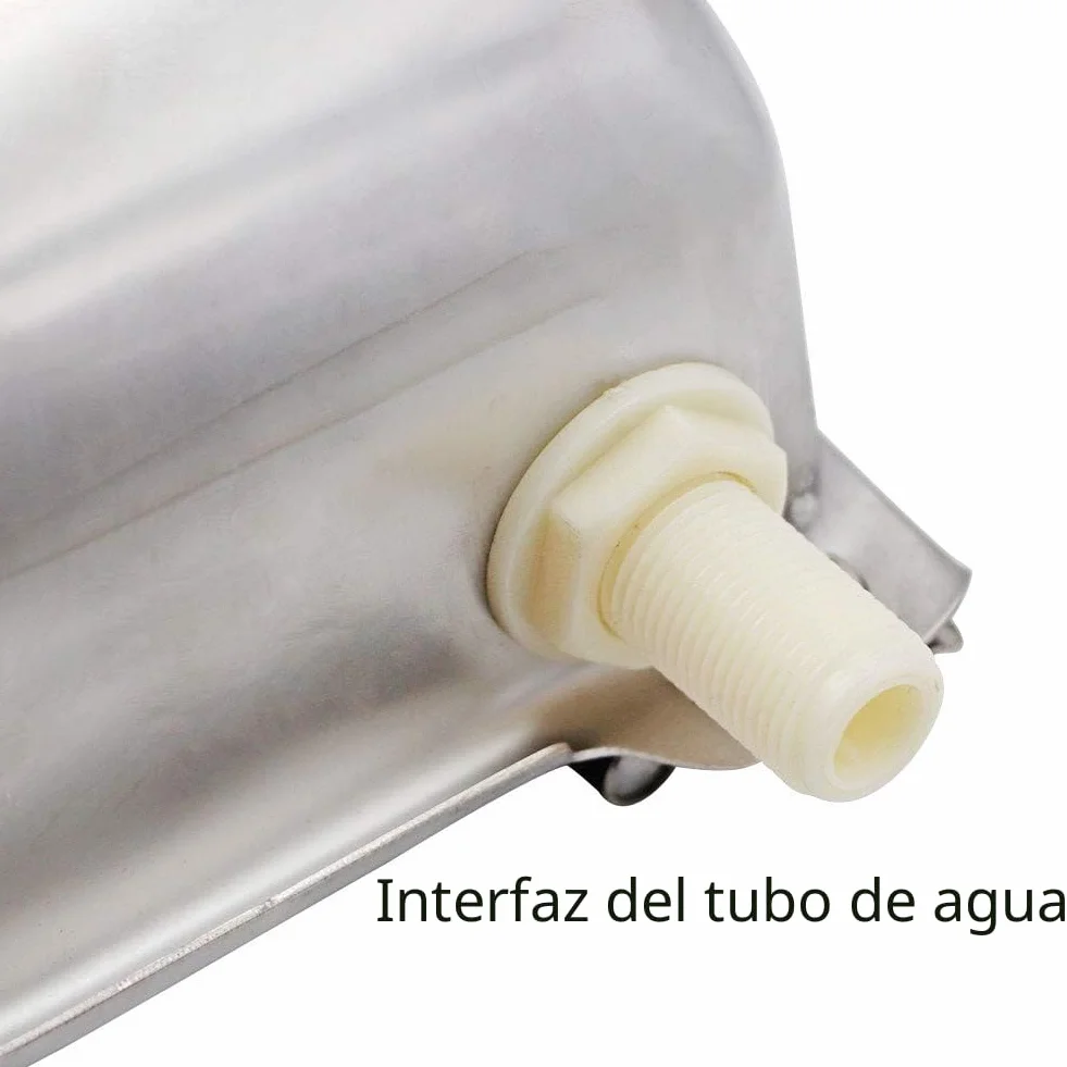 Automático Acero Inoxidable Ganado Cuenco Mascotas Bebedero con Válvula de Flotación Comederos y Bebederos para Caballos Cabras Perros Cerdos