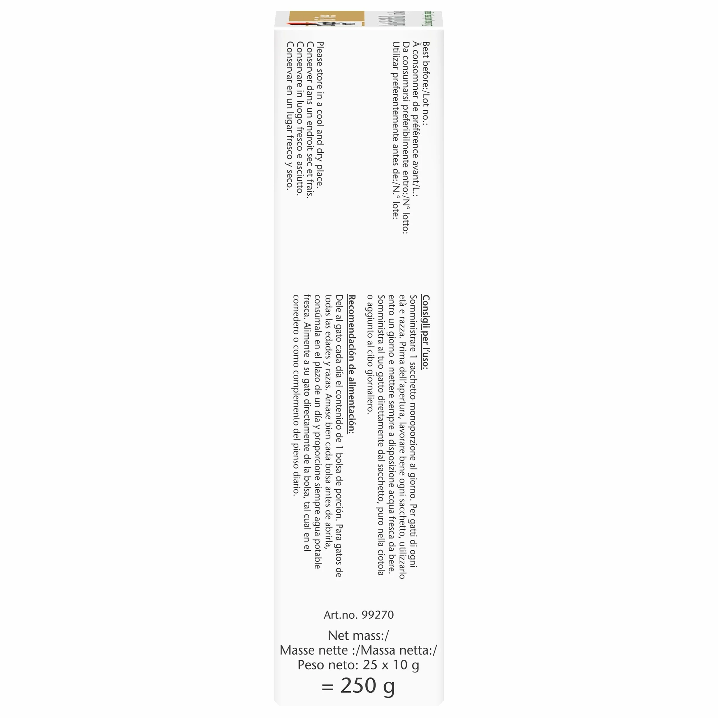 Doppelherz Anti-Hairball Complex para Gatos - con valiosas Fibras y aceites Que favorecen la digestión de Las Bolas de Pelo - 25 pellizcos cremosos