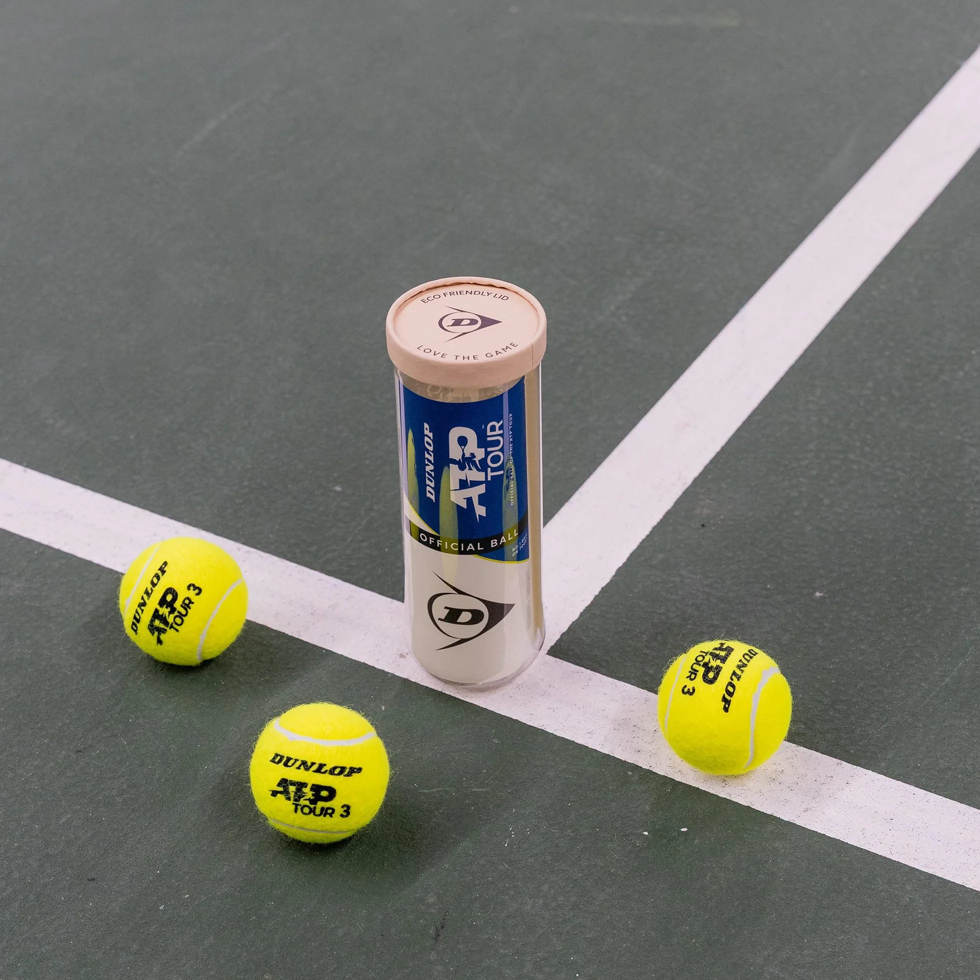 Dunlop Pelota de Tenis ATP Tour 3 Pelotas Paquete
