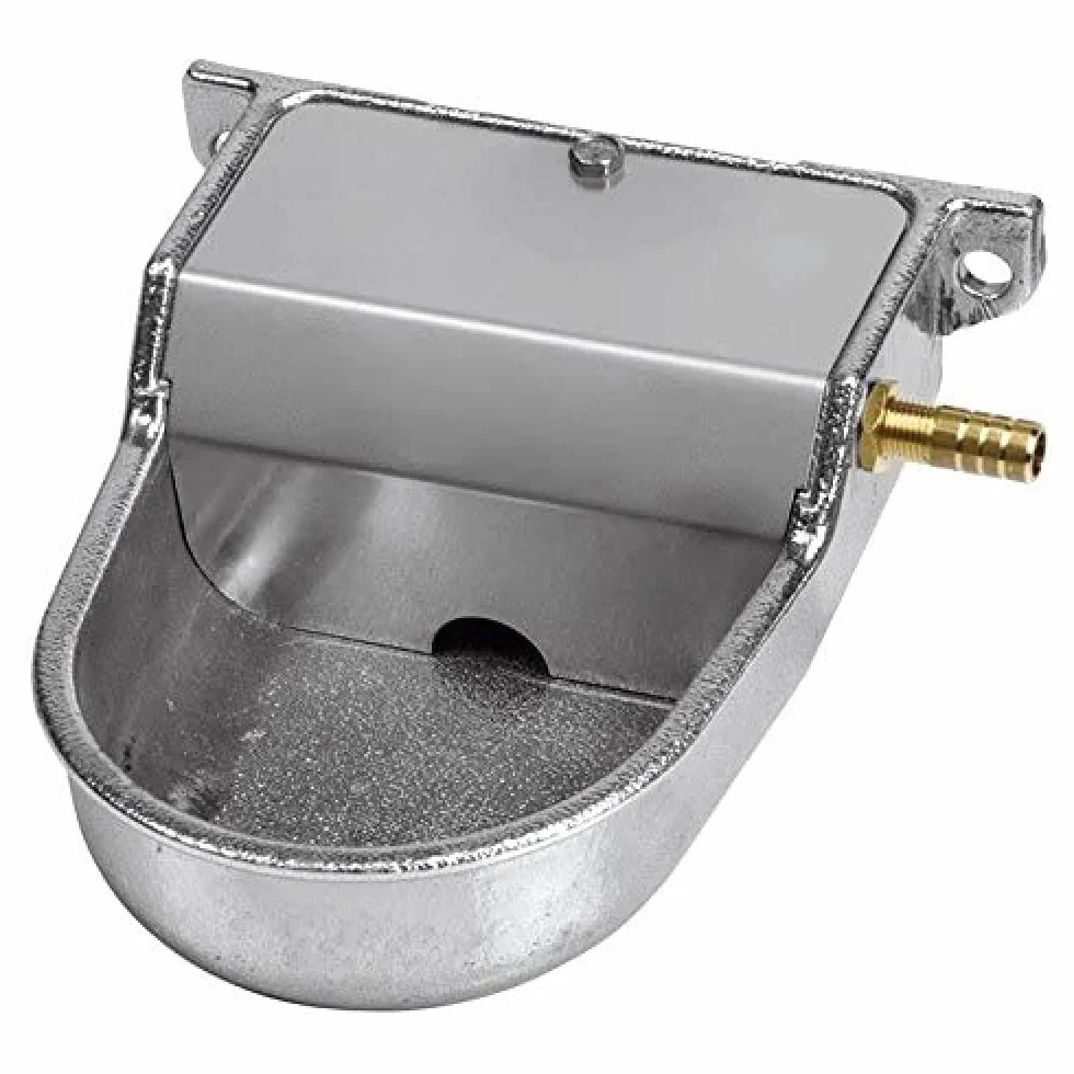 COPELE 70415 - Bebedero P-3 Aluminio Horizontal con válvula baja presión, para Perros pequeños