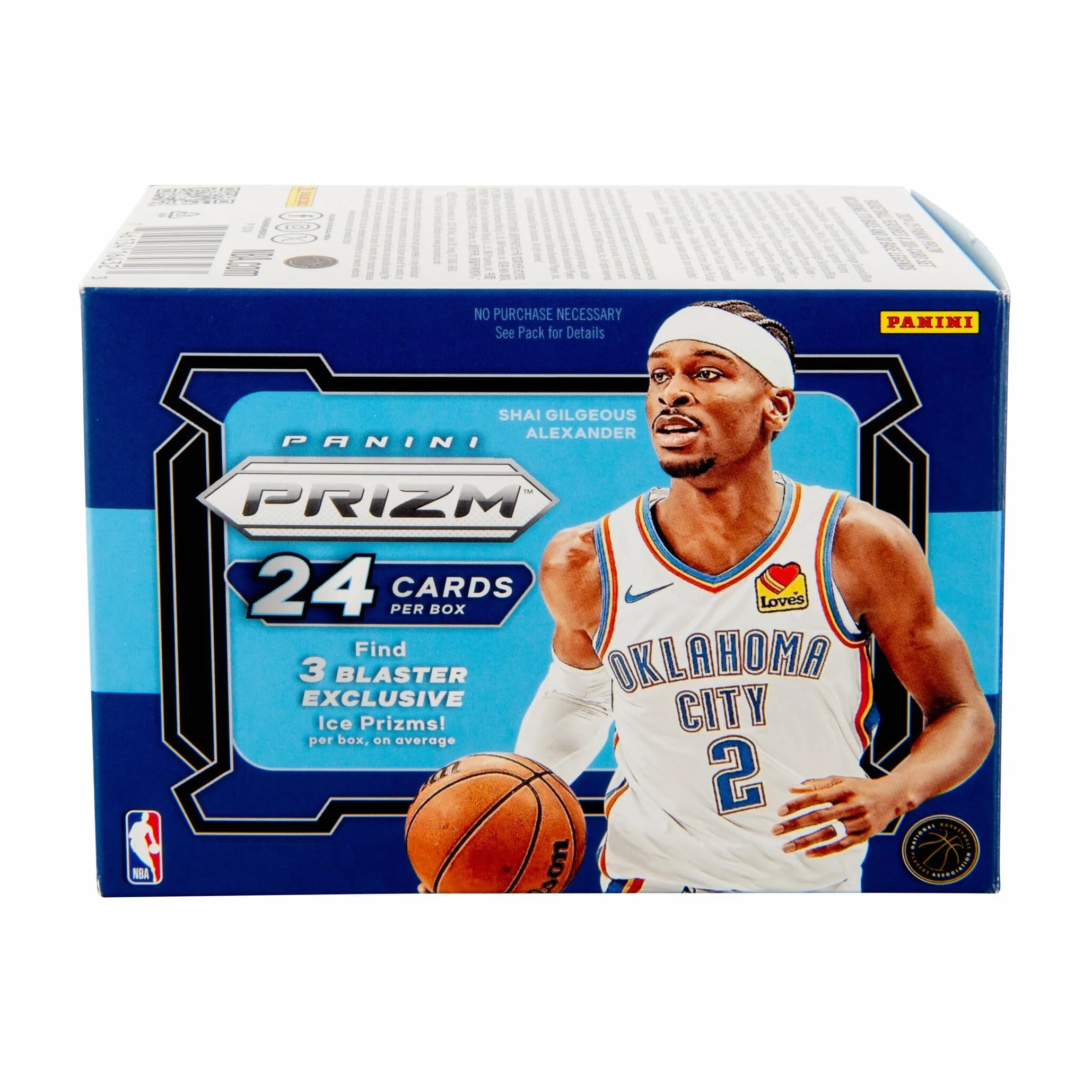 Panini Prizm 2024-25 Caja de Cartas Coleccionables de Baloncesto