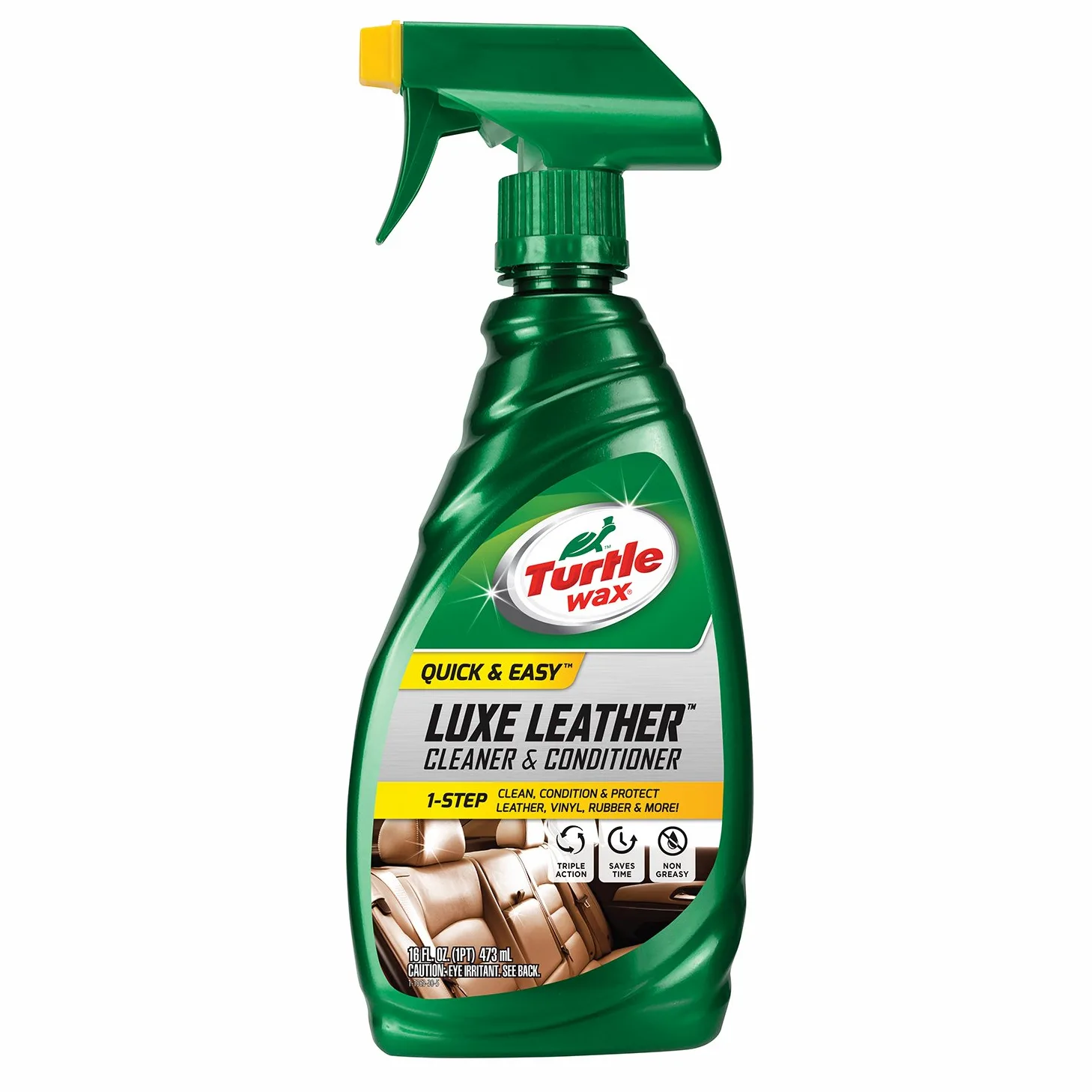 Turtle Wax T-363A-6PK Limpiador y acondicionador de cuero - 16 onzas, (paquete de 6)