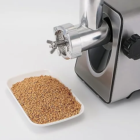 Máquina eléctrica de pellets de alimentación, granulador para perros, gatos, pájaros, máquina de producción de alimentos para animales