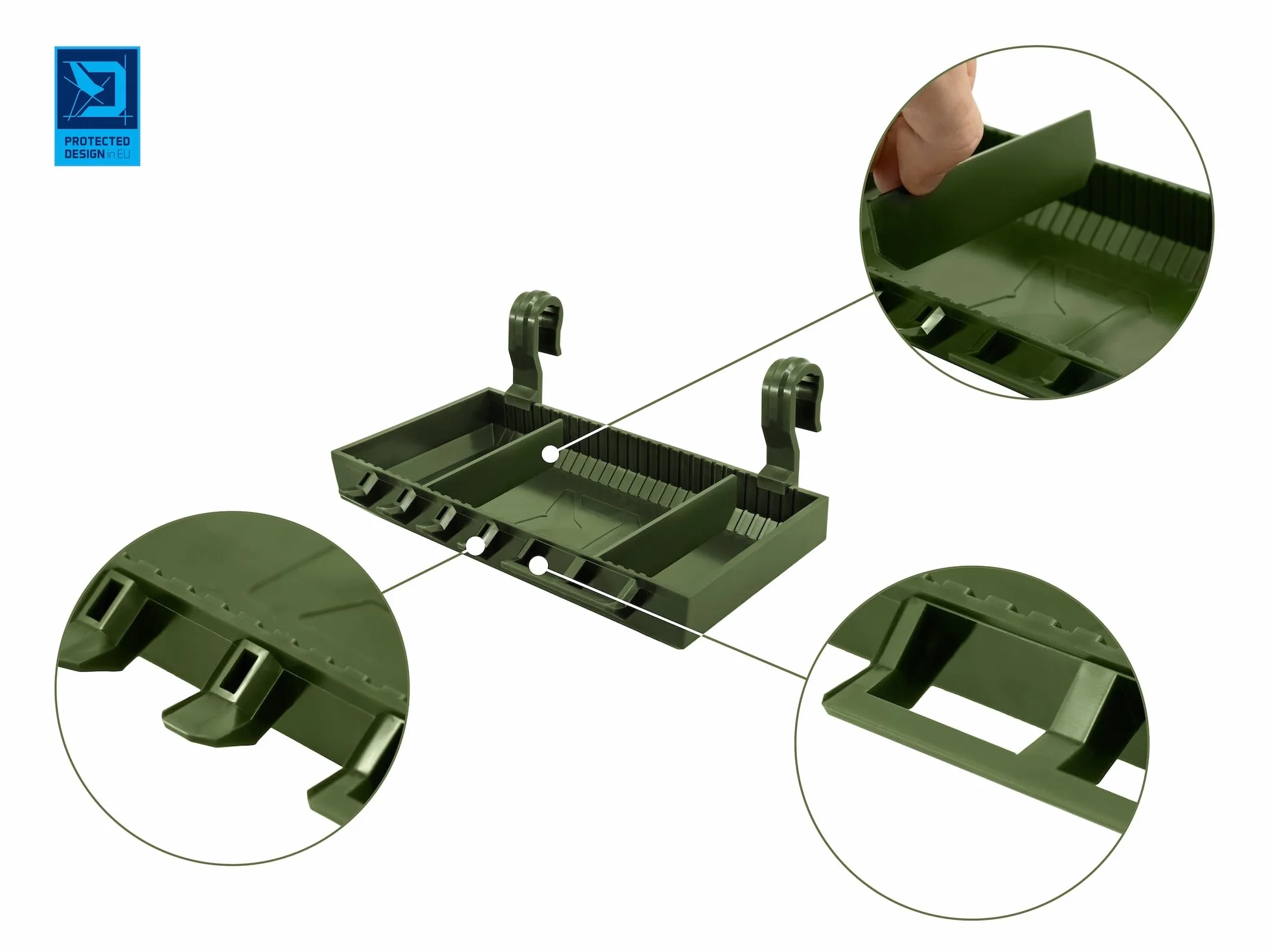 Delphin ShelfPOD RodPod Bandeja para pesca