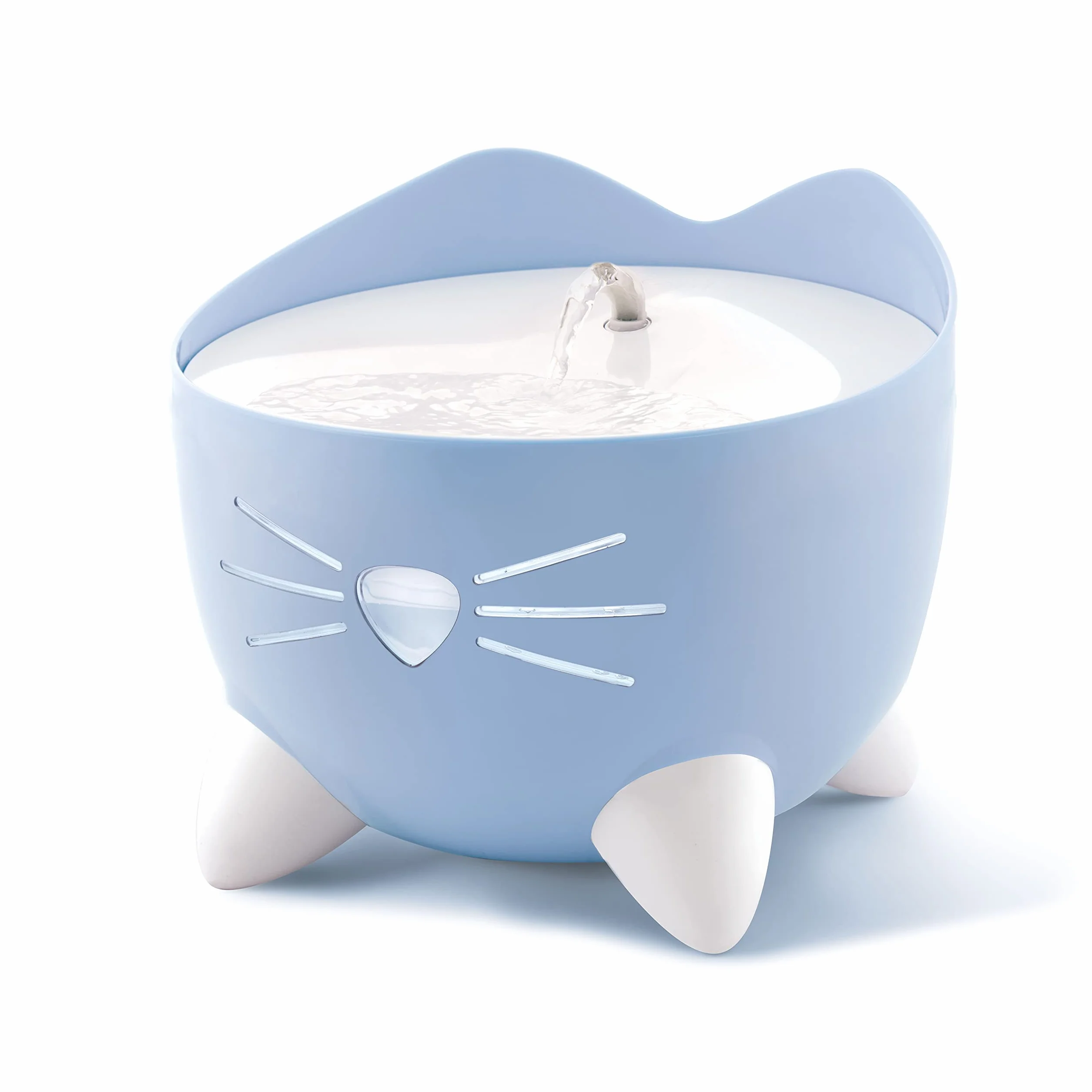 Bebedero Azul fuente para gatos