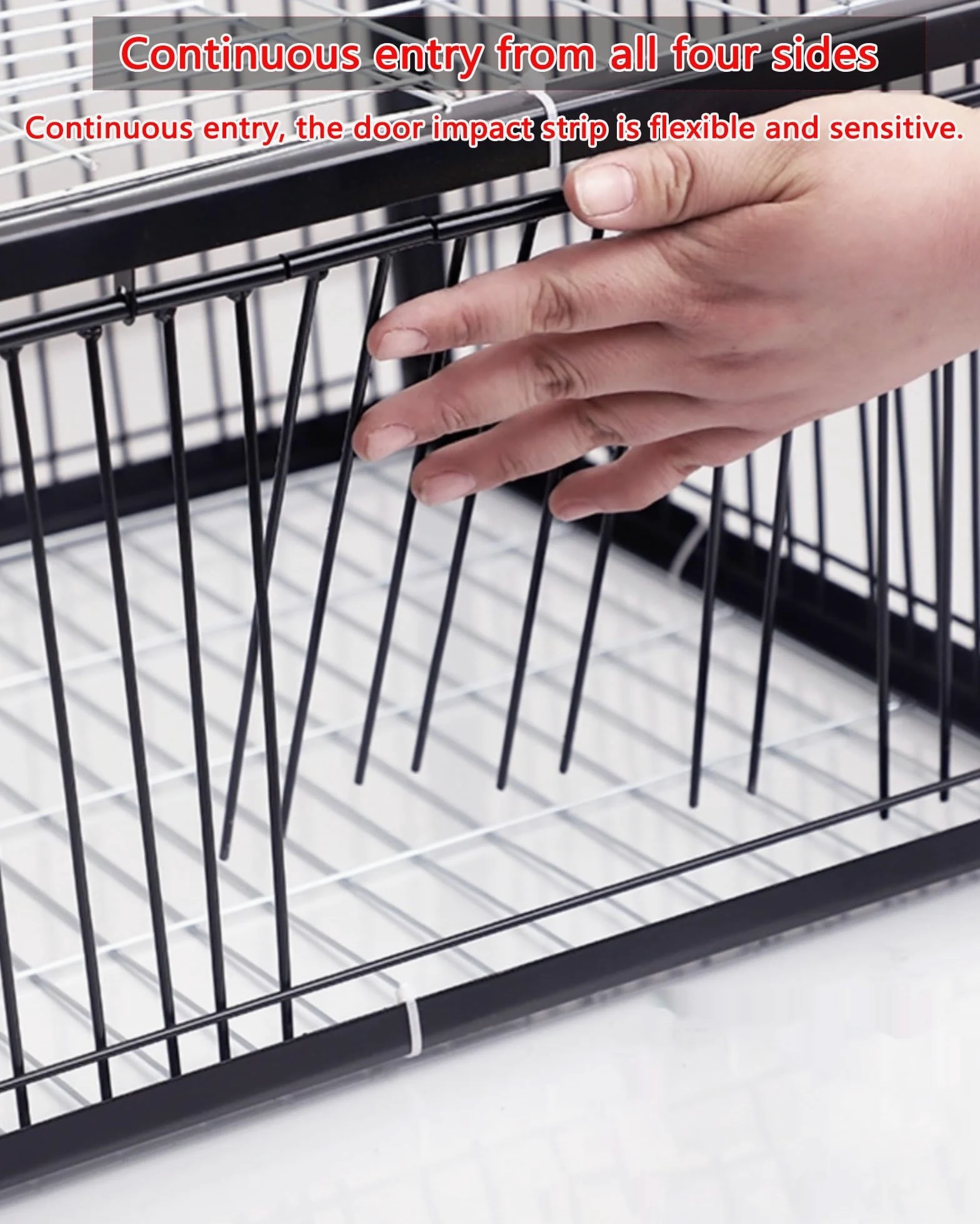 Jaula trampa para pájaros para palomas, palomas y loros, eficaz para la cría y el uso de puertas de ventana en gallineros, suministros ideales para atrapar aves