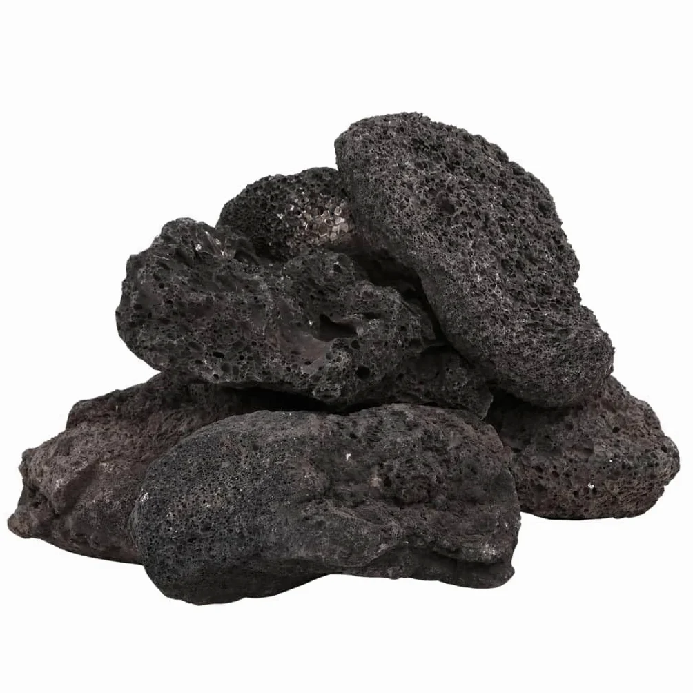 Genérico Rocas volcánicas Negras 25 kg 10-30 cm,Producto para Mascotas y Animales,Productos para Mascotas,Productos para Peces,Decoración de acuarios-155326