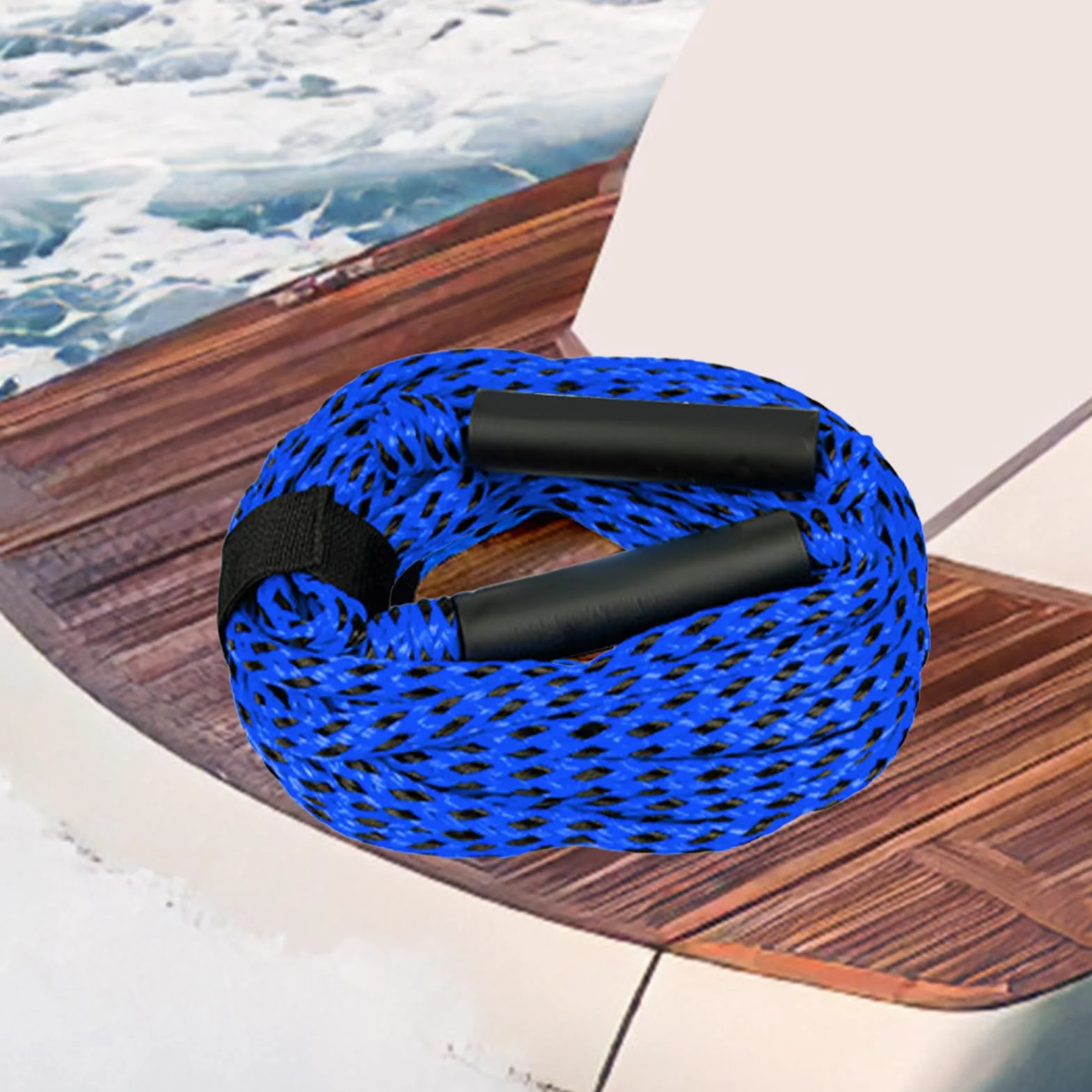 Cuerda flotante de seguridad para kayak, cuerda de arrastre para barcos, remolque, rescate, pesca