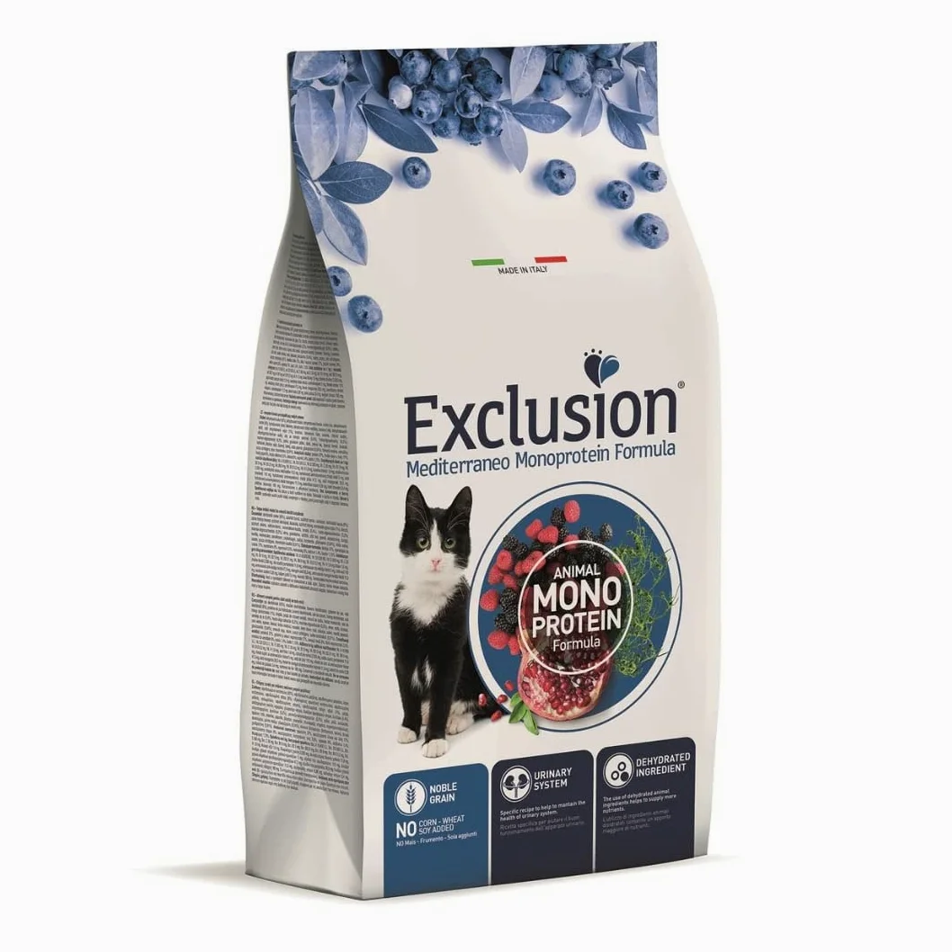 Exclusion CAT Mediterráneo ADULT CHICKEN (POOL) 12 kg