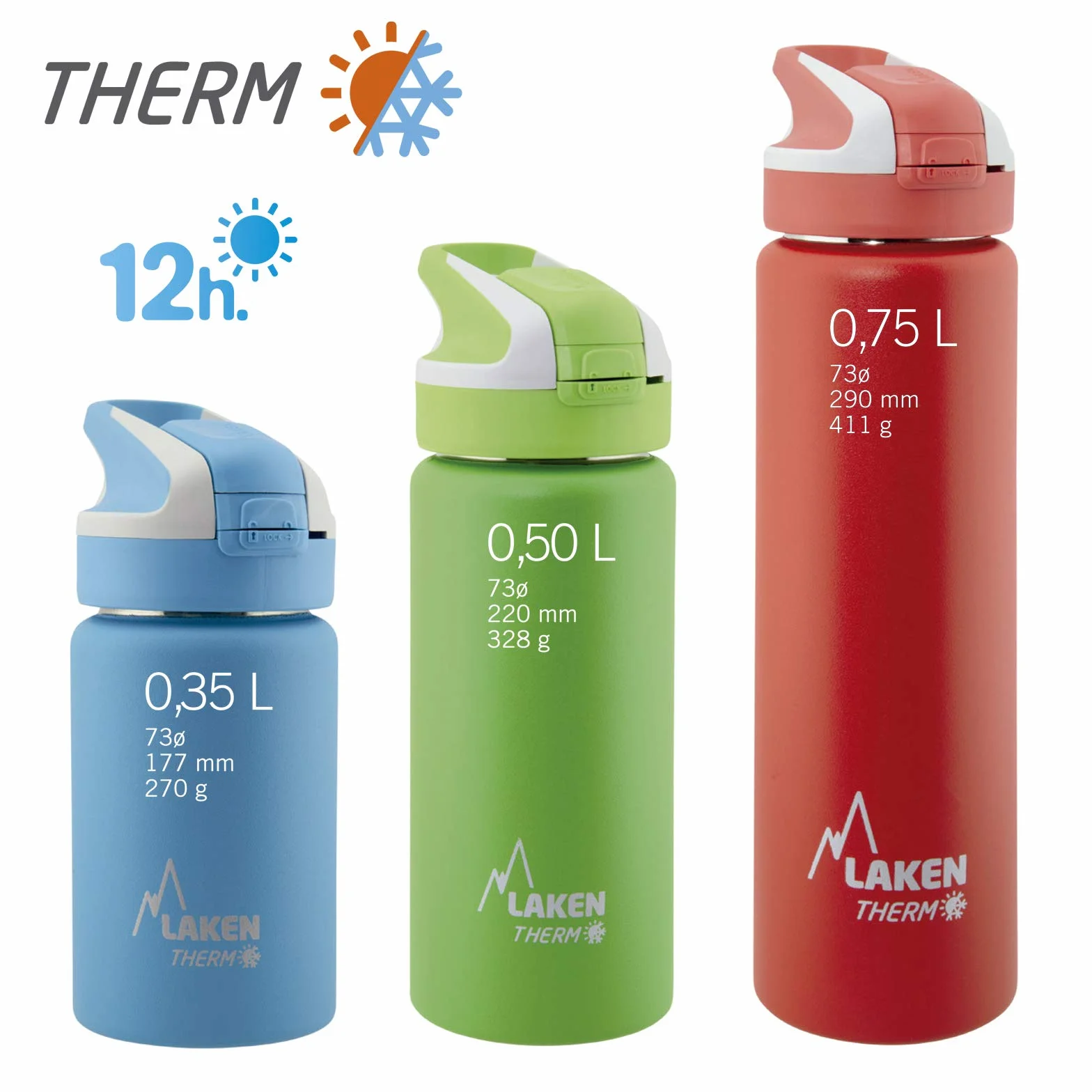 LAKEN Tapon de Montañismo Alpinismo Trekking Marca Unisex Adulto