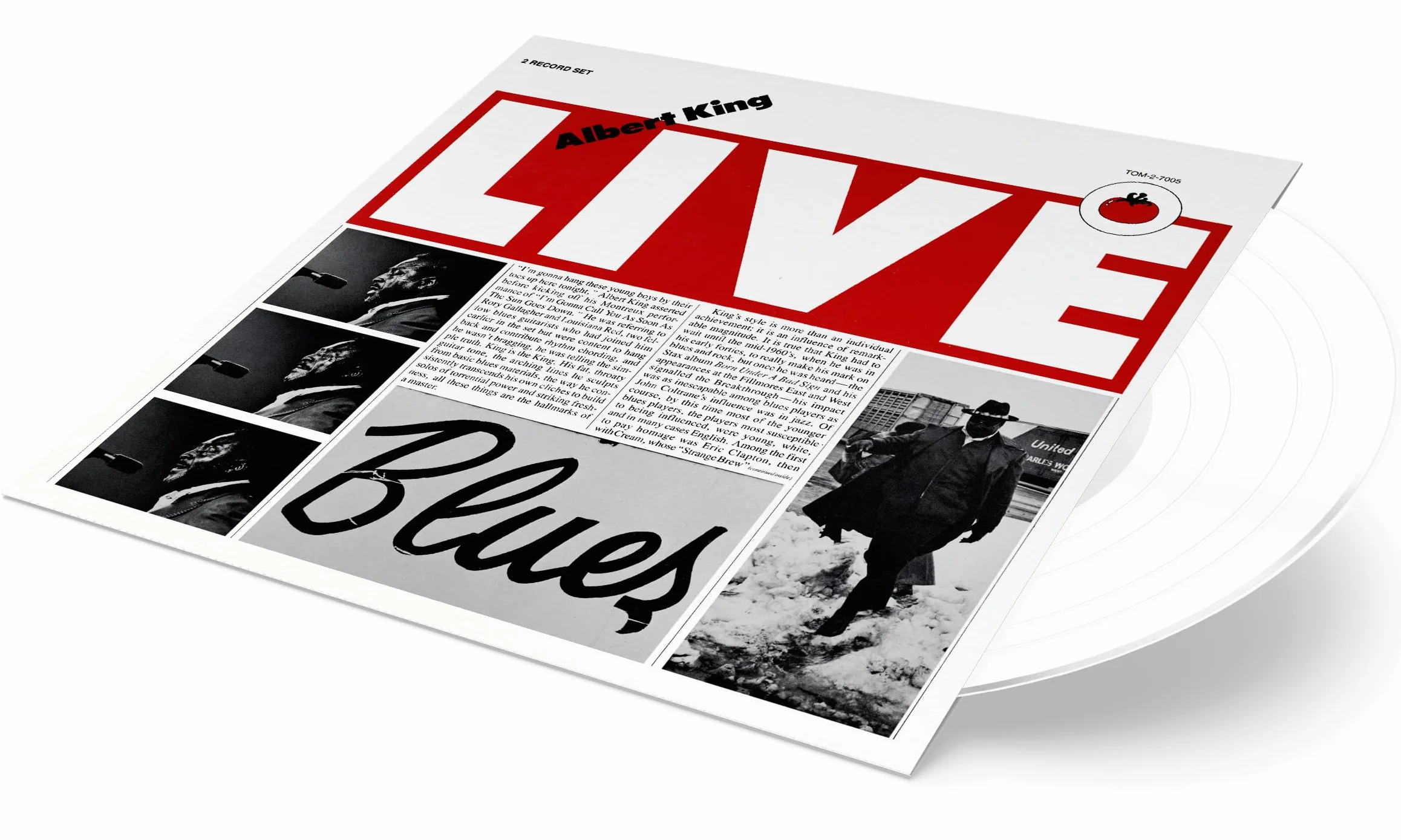 Albert Live Tomato Records Blanco Y Negro 2LP