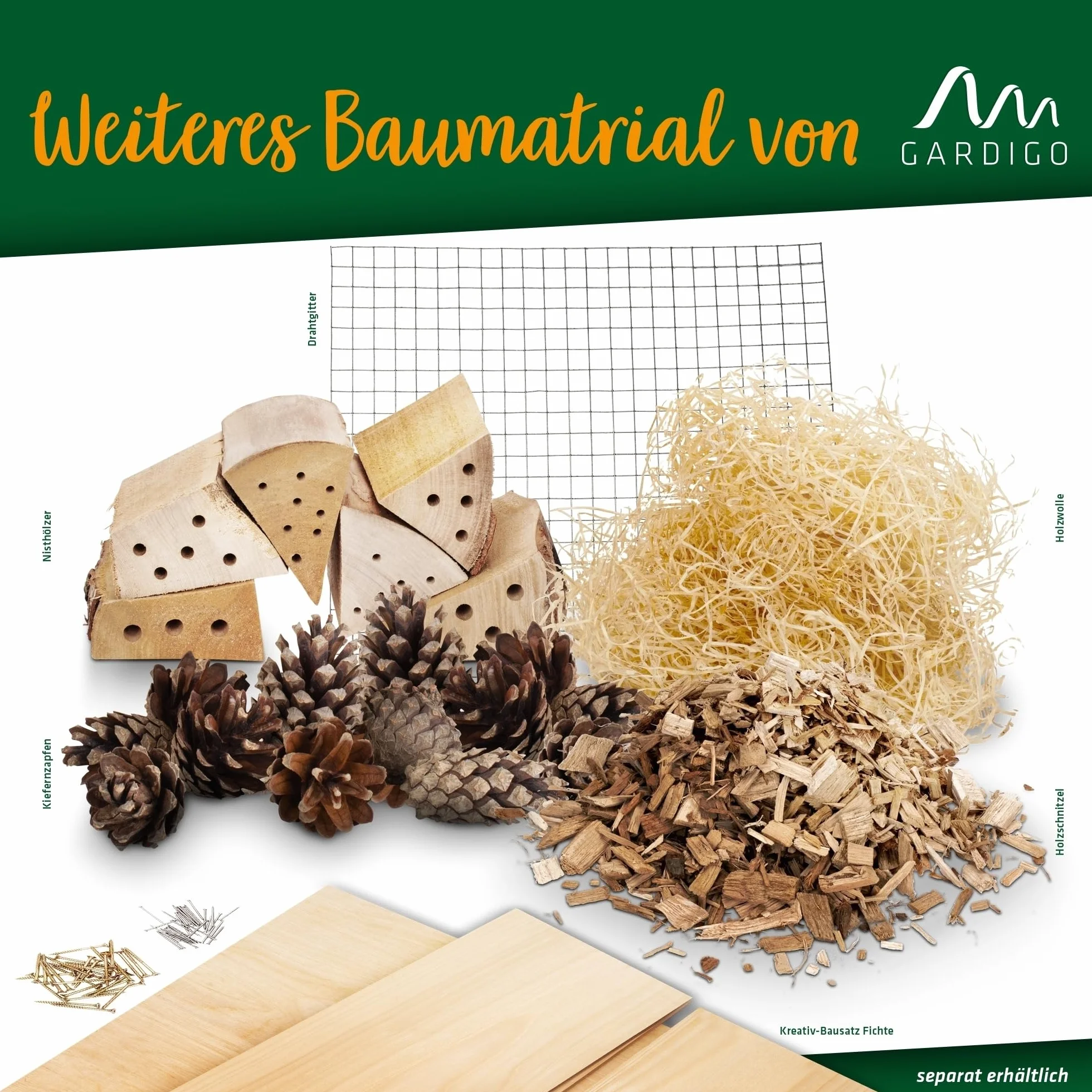 Gardigo® Paquete de 150 I Tubos de Bambú Premium I Relleno para Casa de Bichos, Casa para Abejas, Hotel de Insectos, Casas para Mariposas I Seguros para el Medio Ambiente