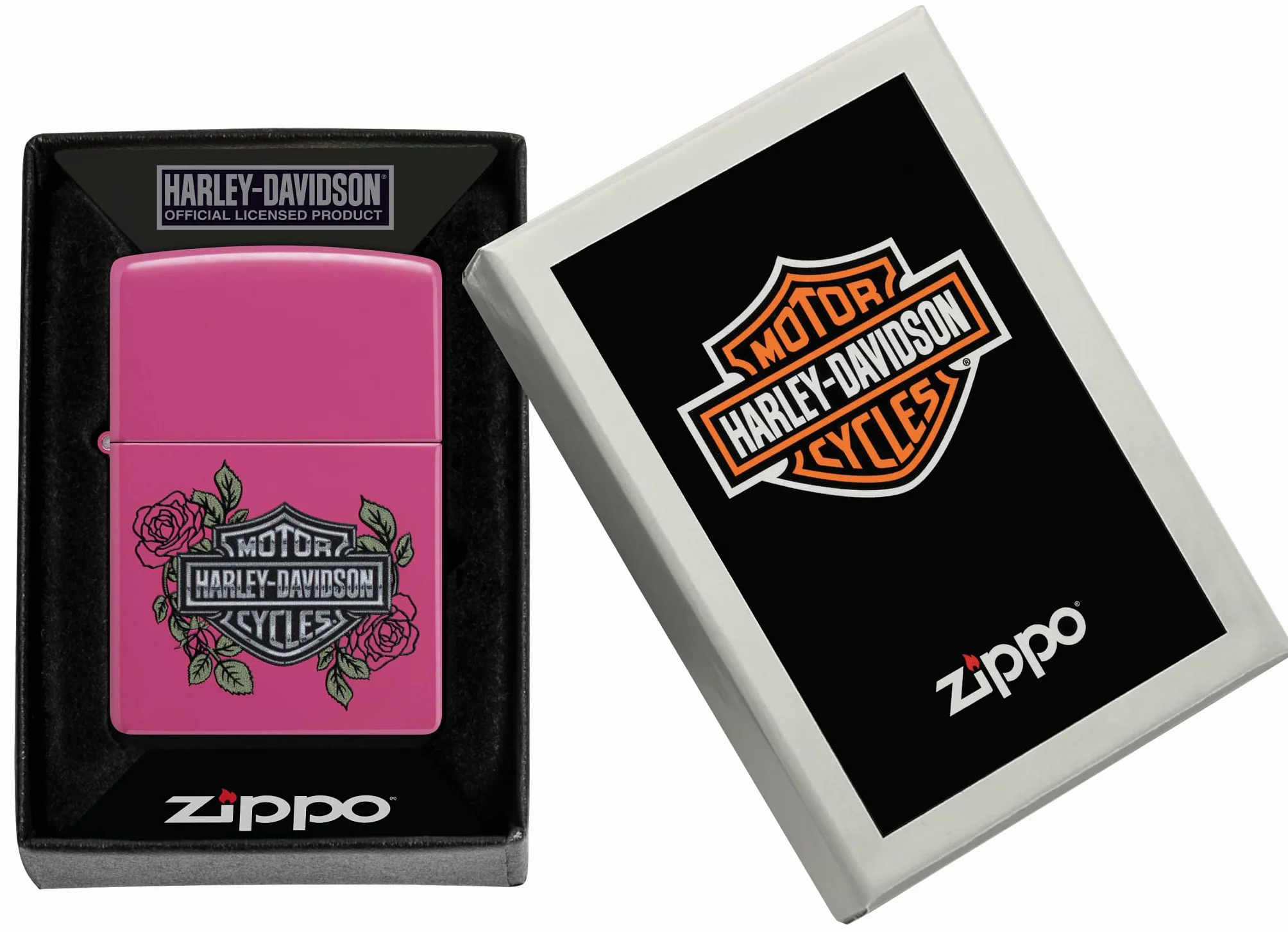 Encendedor Zippo a prueba de viento Harley-Davidson Recargable Caja regalo Fabricado en Estados Unidos