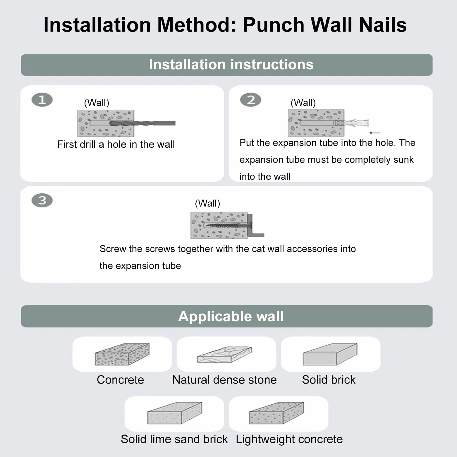 Estantes de Pared para Gatos, Estanterías para Gatos, Gatos Pared, Juego de Muebles de Pared, Estantes de Techo para Gatos, con 1 Nido para Gatos y 1 Túnel para Gatos