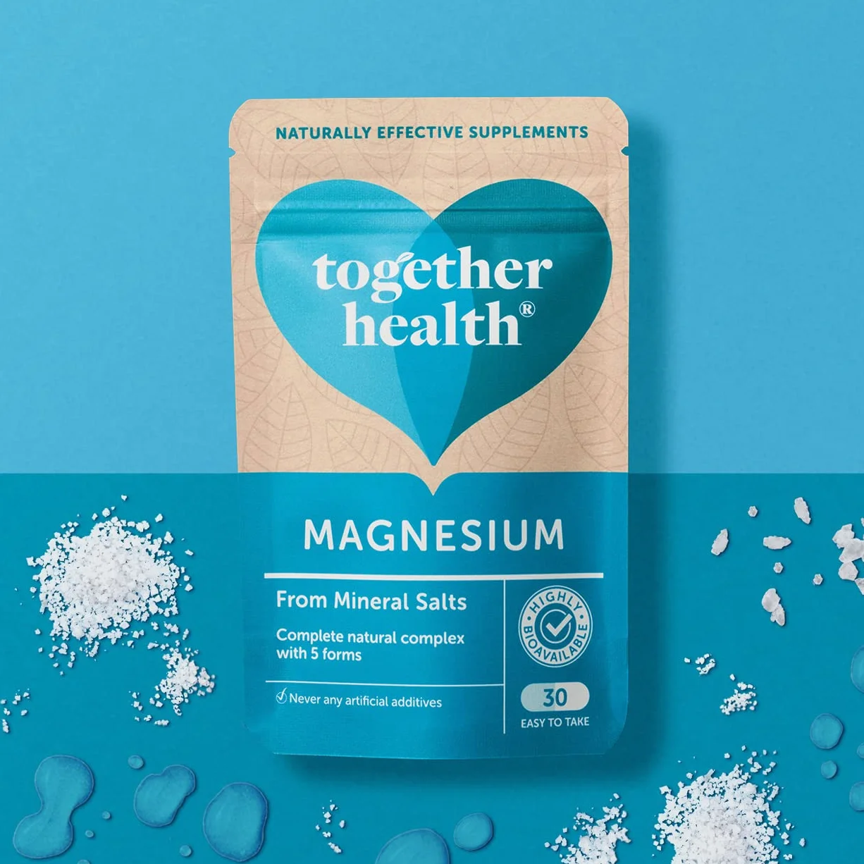 Together Health Magnesio Marino 5 Formas Naturales Magnesio 30 Cápsulas