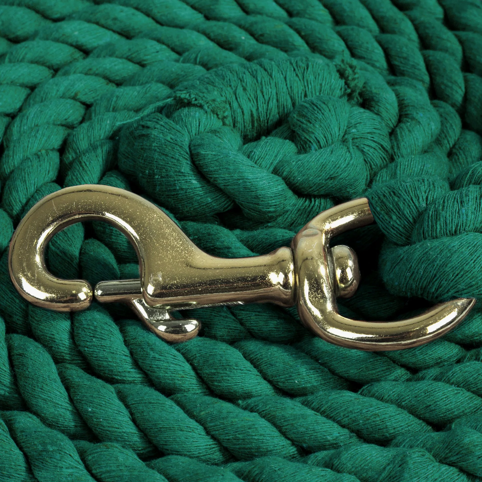 Intrepid International - Cuerda de algodón Resistente con Broche de latón