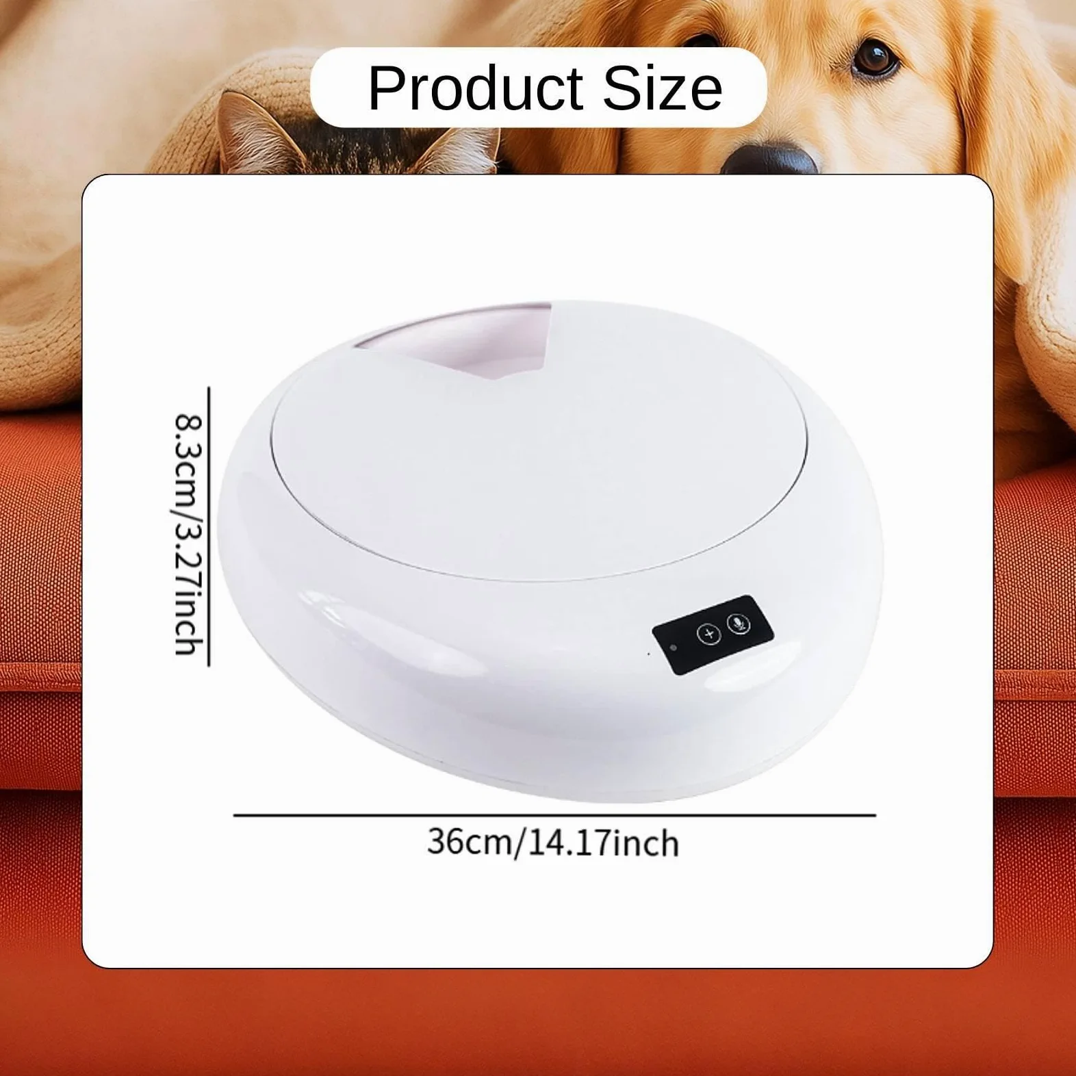 Dispensador Automático de Comida para Gatos, Comedero Húmedo con Bandeja Extraíble, Portátil, Diseñado para Comidas Regulares, Control Remoto, Adecuad, Blanco, Individual