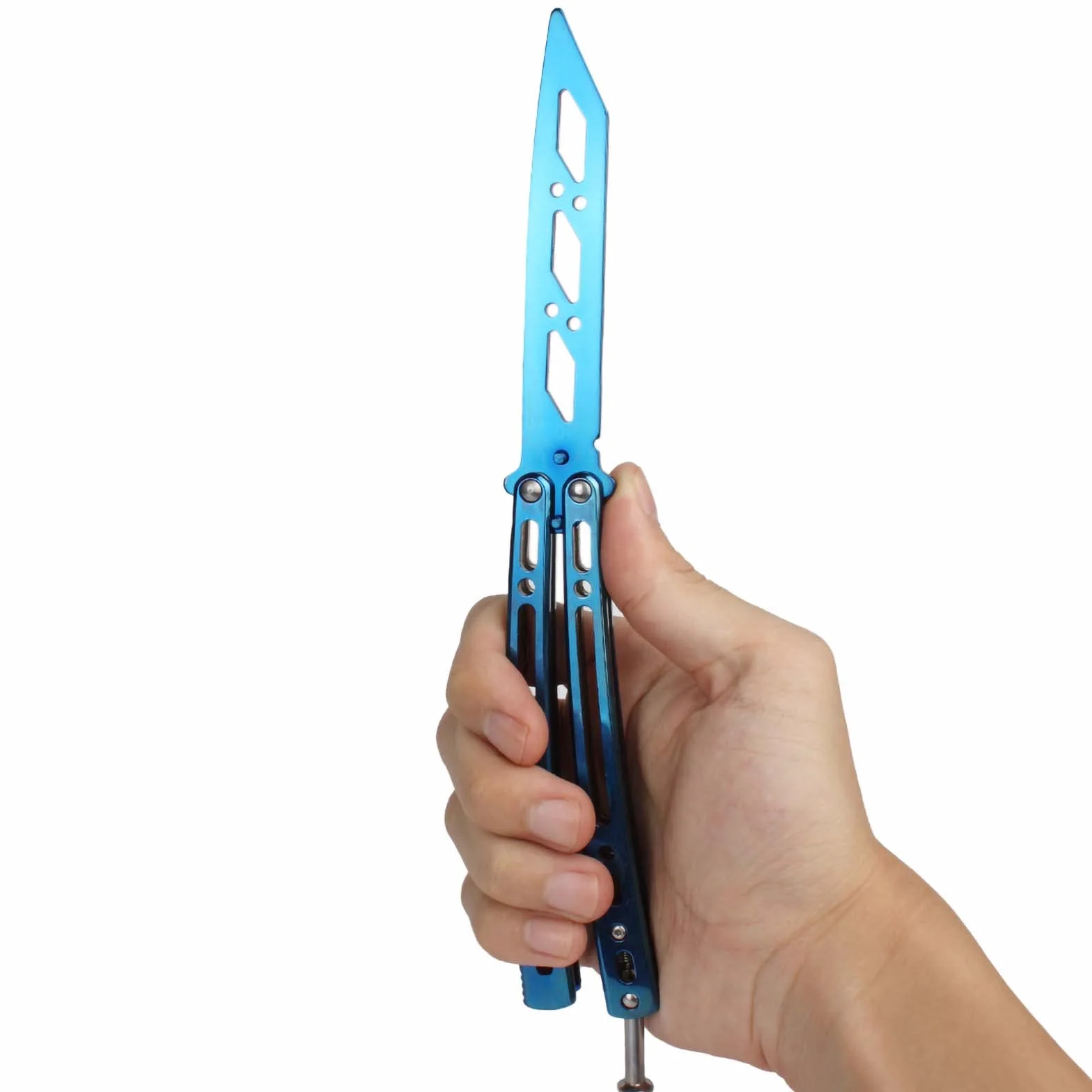 Cuchillo de mariposa de entrenamiento de acero inoxidable CS/HDD29