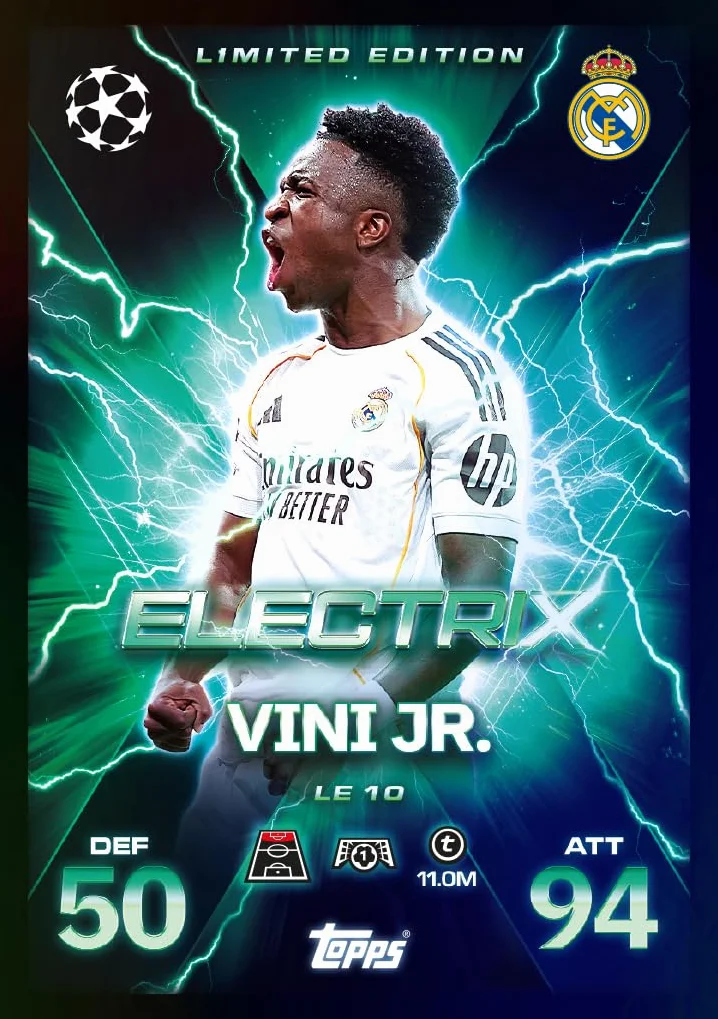 Topps UCC Match Attax Extra 2026 Starter Pack Exclusiva Online 50 Cartas 2 Stadium Lights LE 1 Electrix LE 1 Black Fire LE Lucky Packet