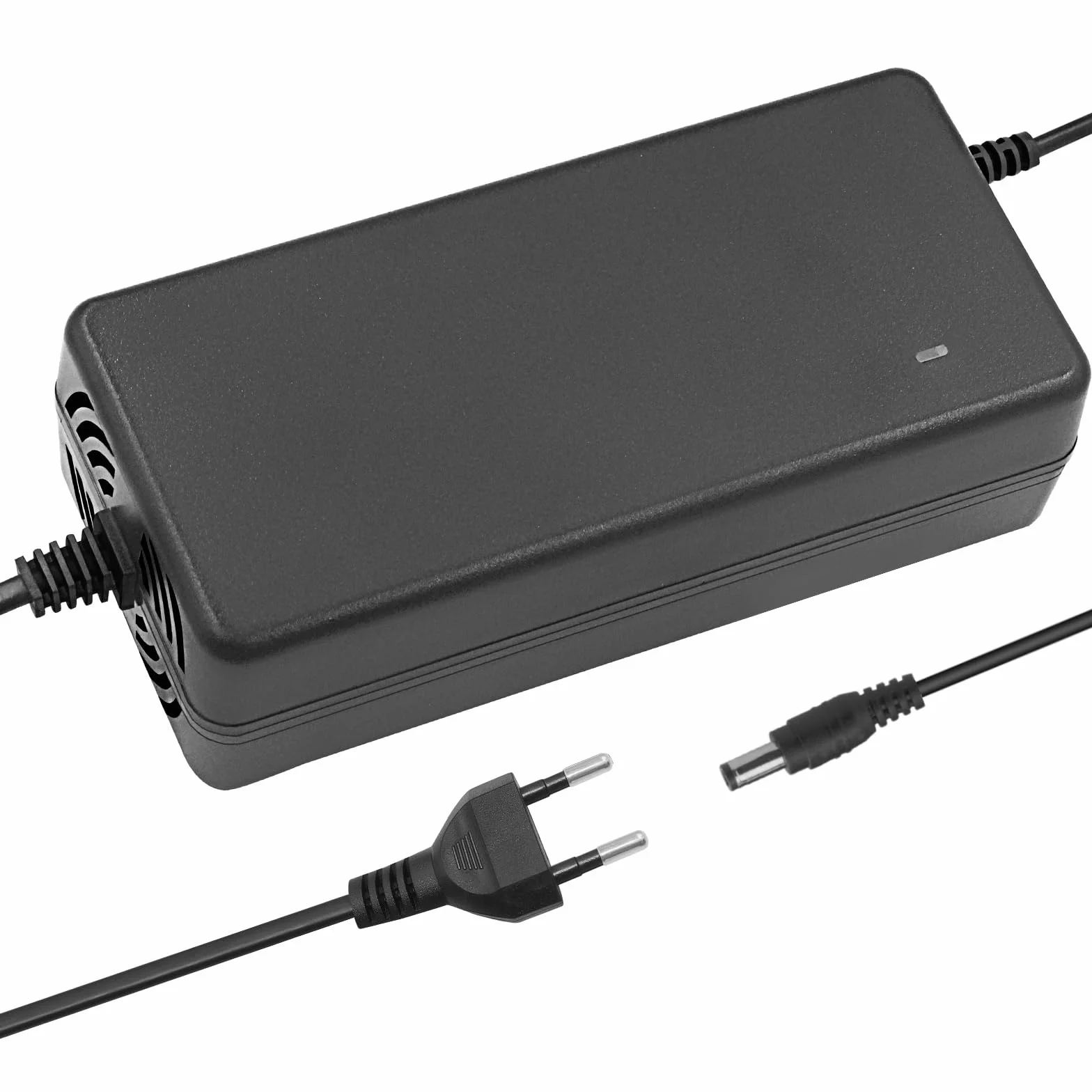 Cargador de batería 54.6V 2A Li-Ion con adaptadores XLR GX16 GX12