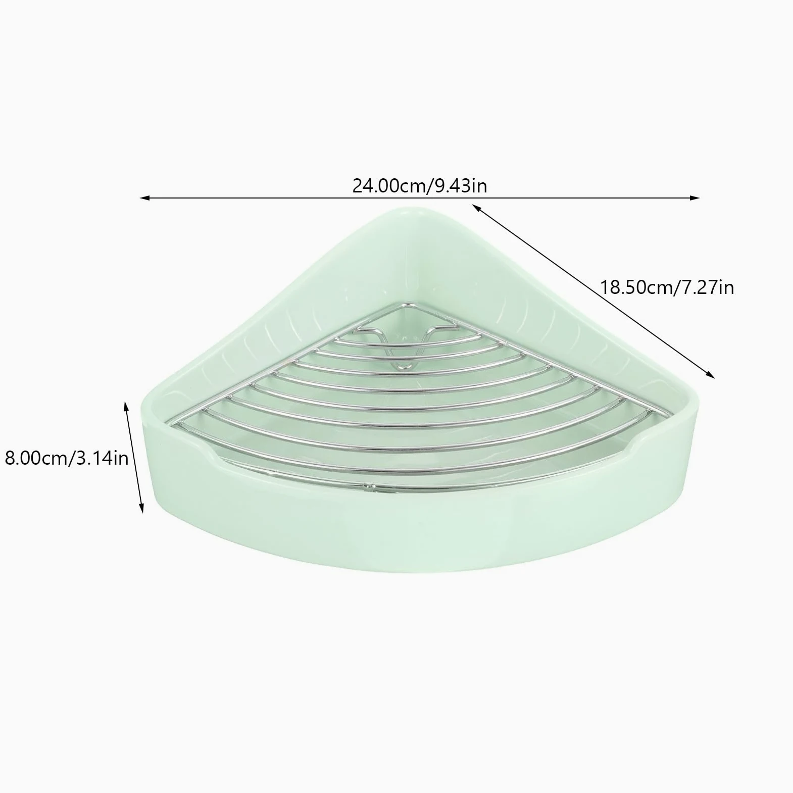 STOBAZA Orinal Anticaída de Cerámica para Conejos y Hámsters Borde Seguro y Diseño Triangular para Cocina U Oficina
